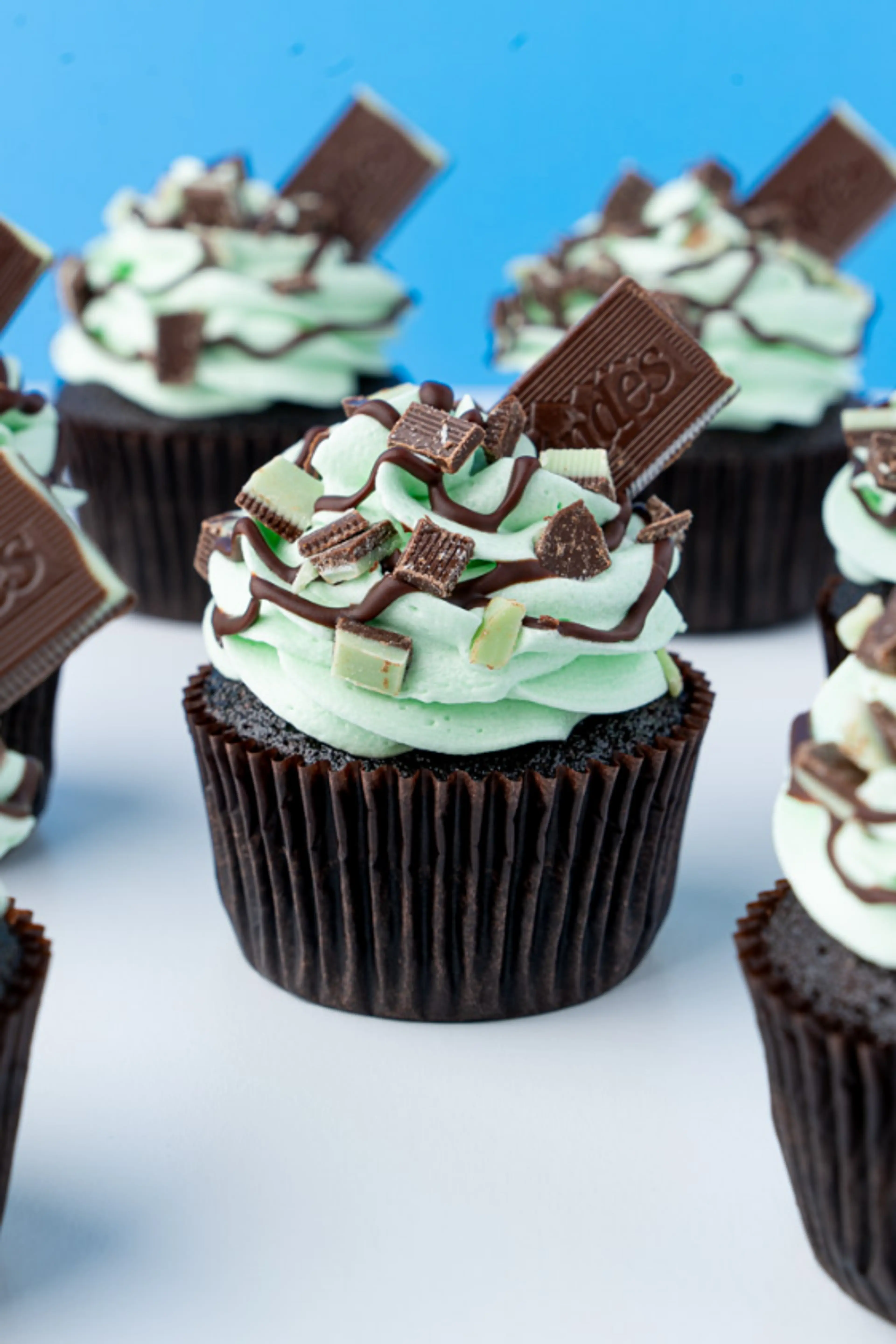 Mint Chocolate Cupcakes