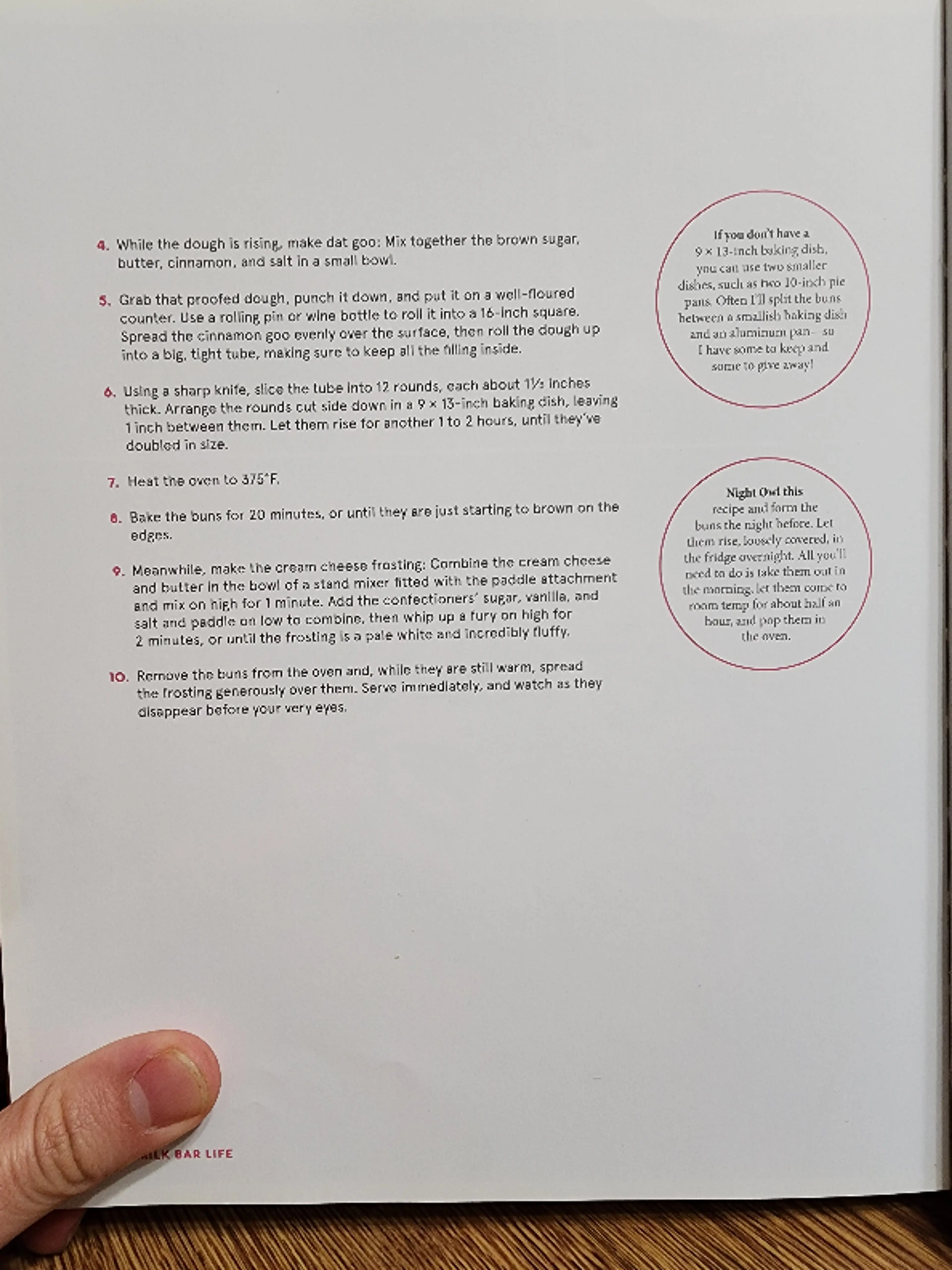 Christina Tosi's Cinnamon Rolls