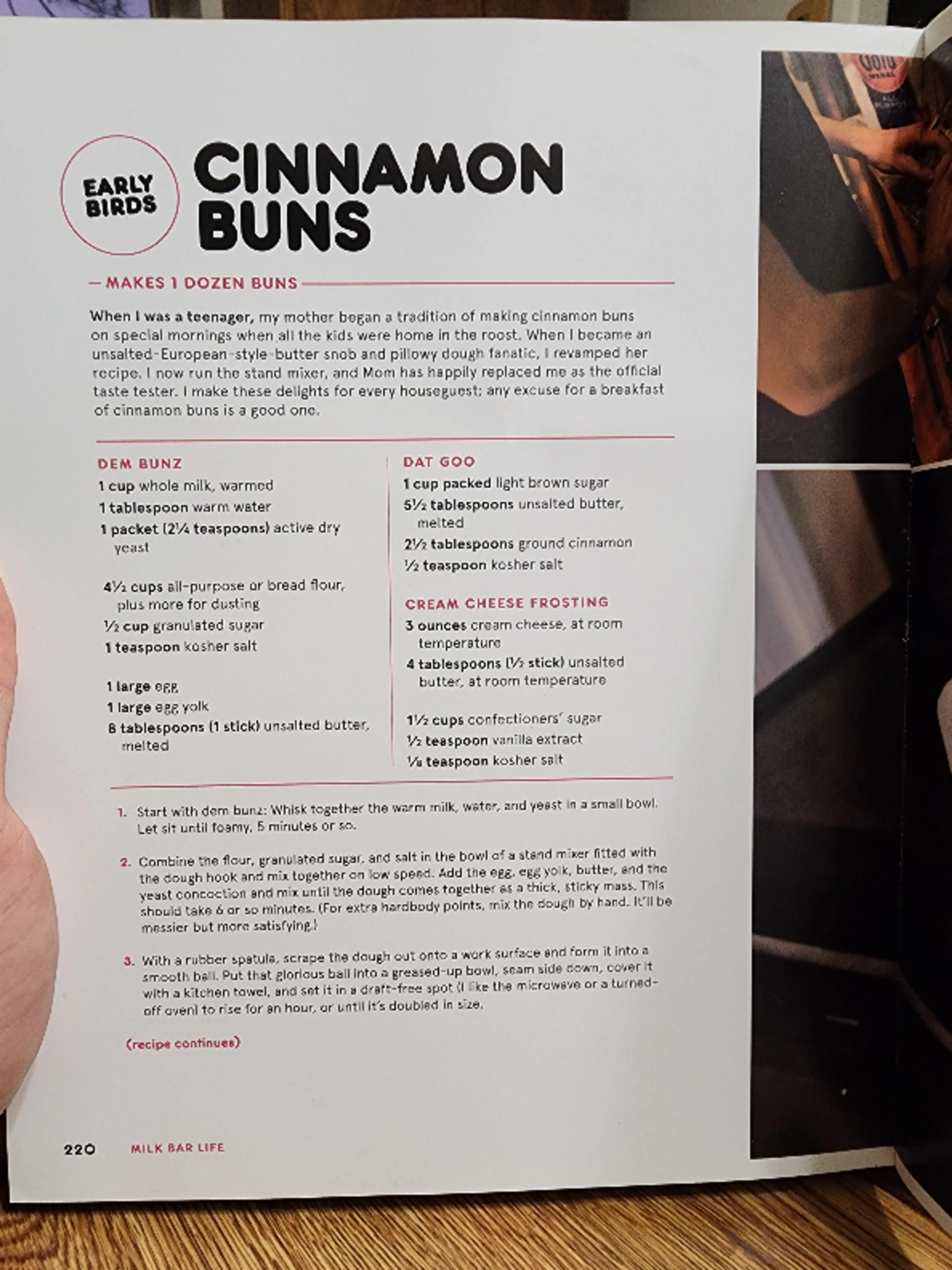 Christina Tosi's Cinnamon Rolls