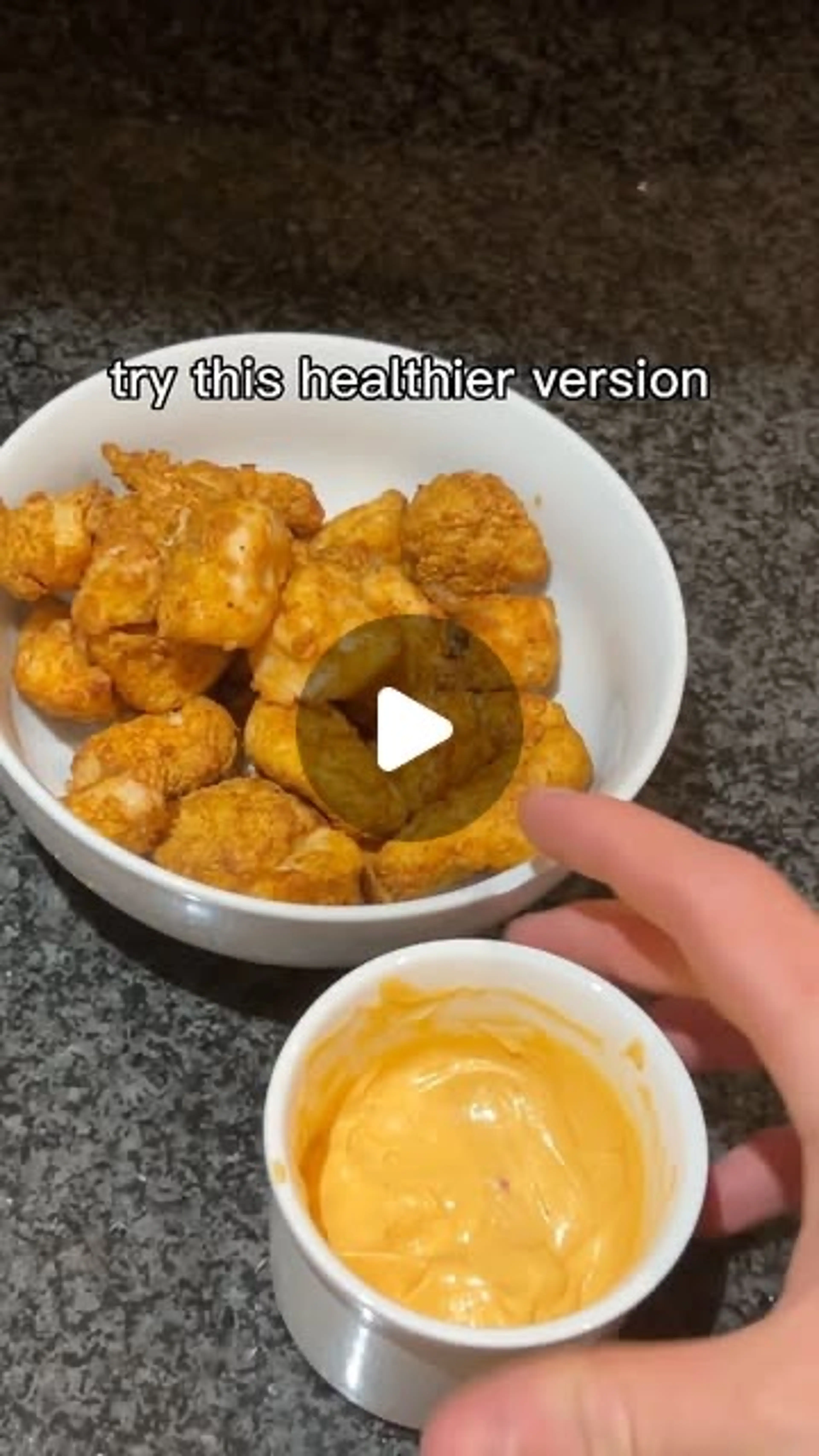 Healthy Popcorn Chicken Inspired