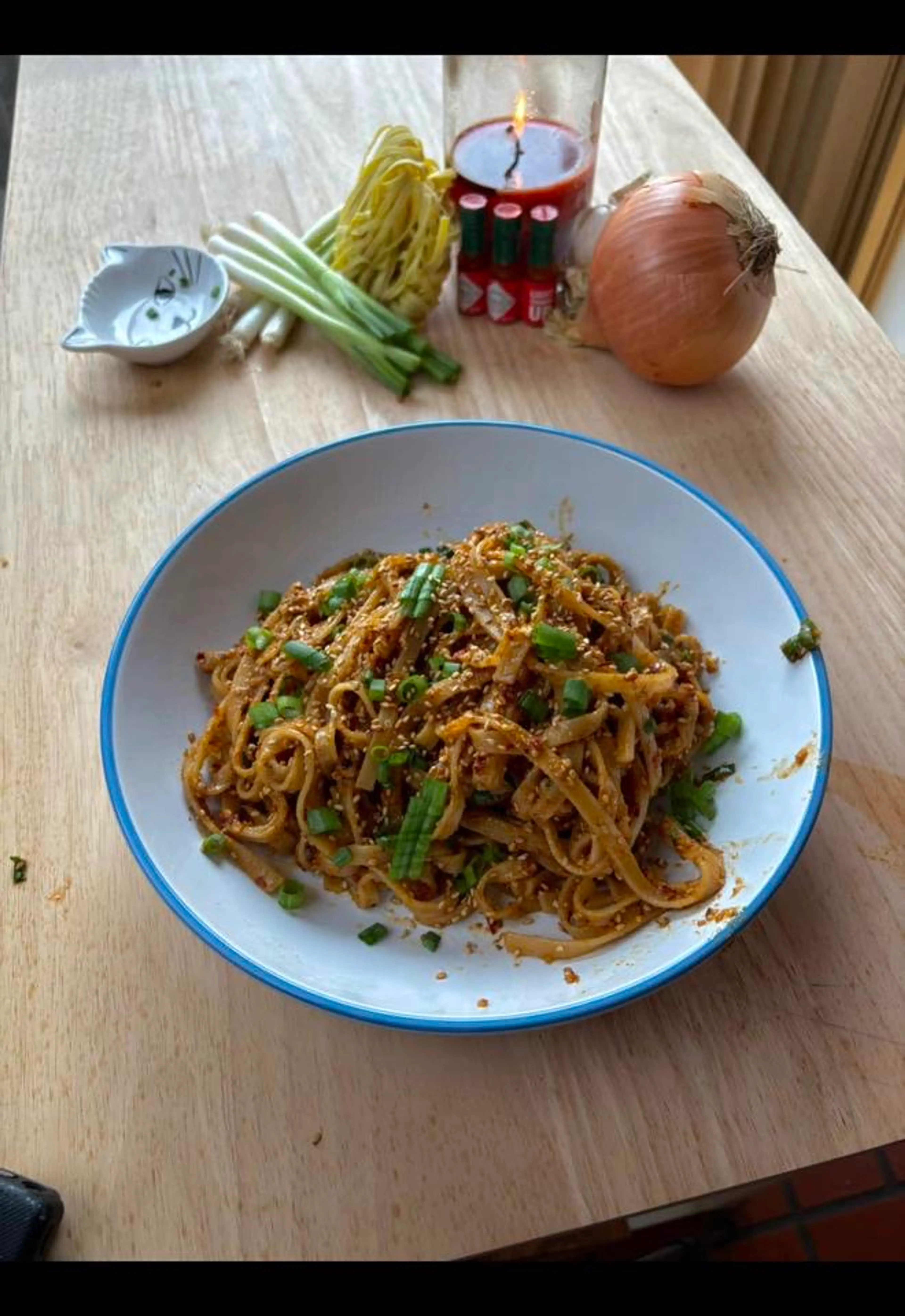 Peanut Chili Oil Noodles
