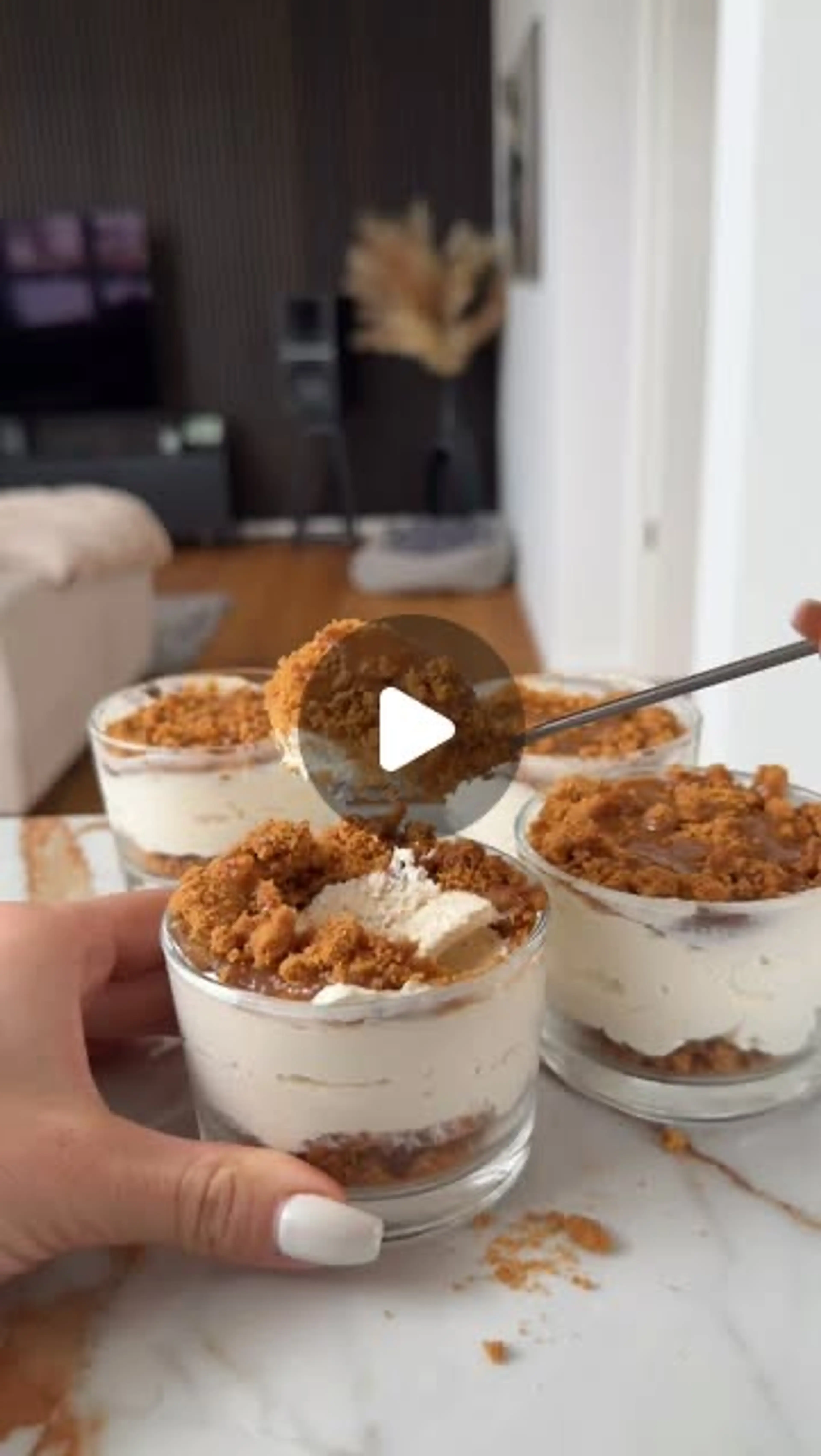 Lotus Schichtdessert