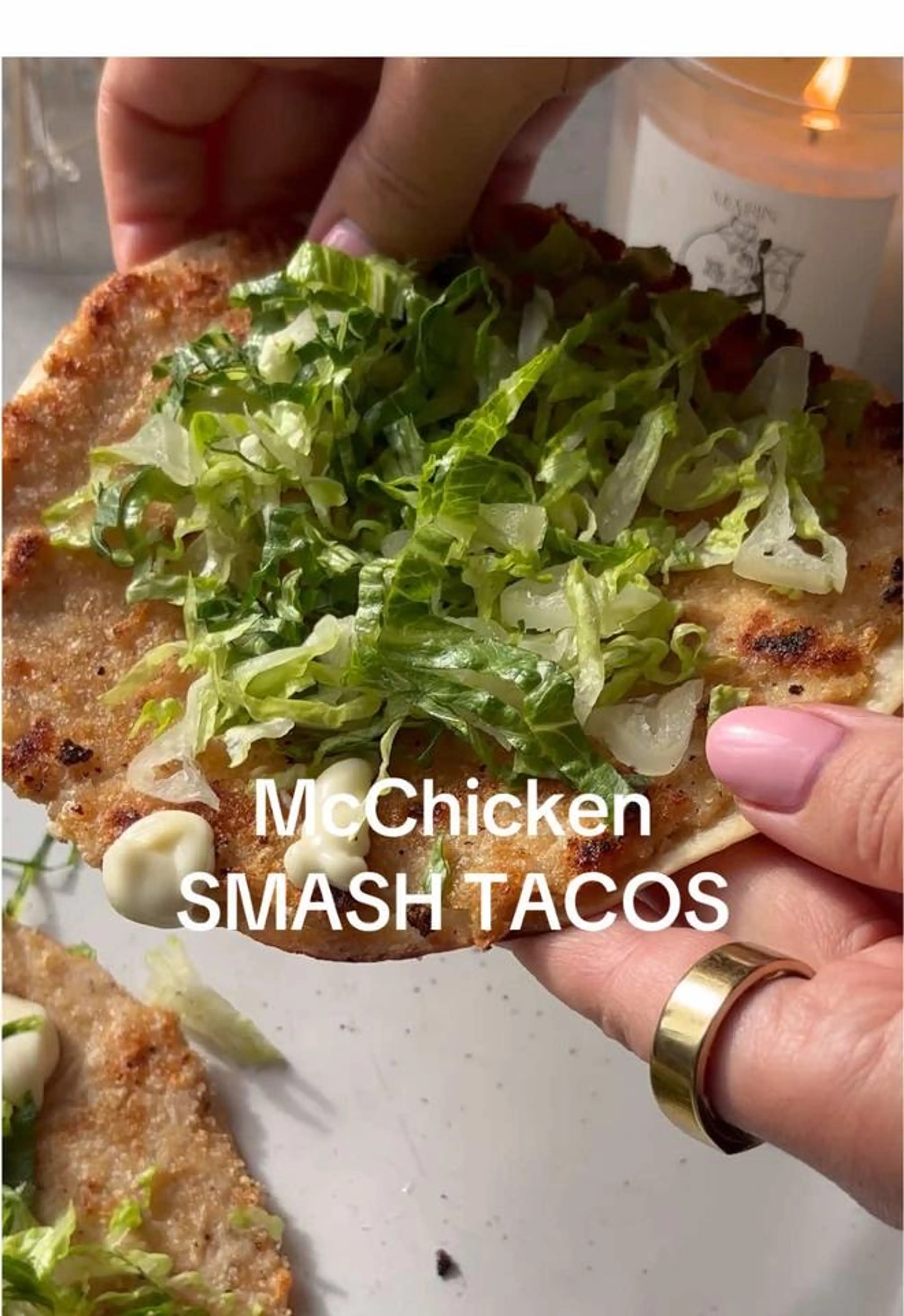 Mcchicken Smash Tacos