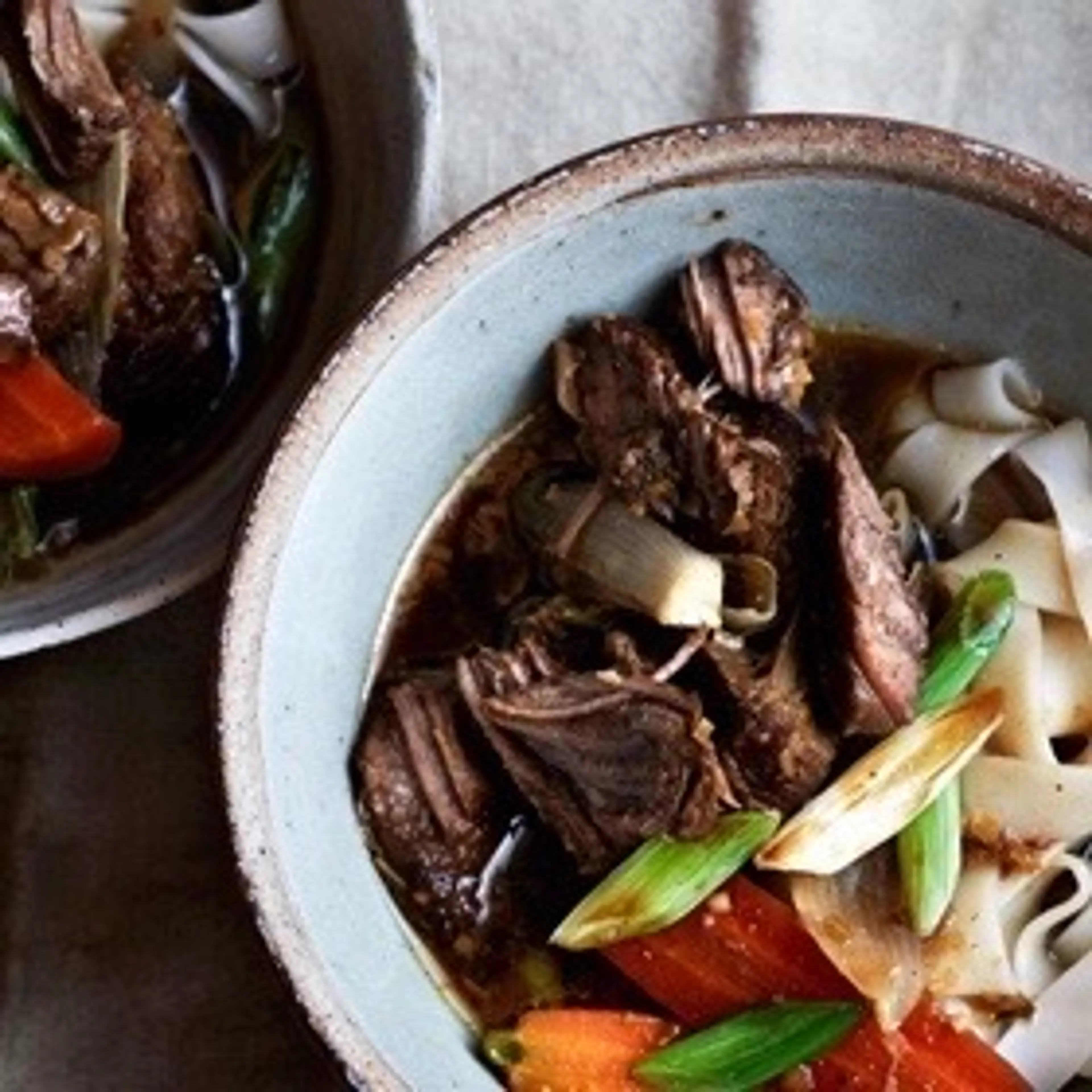 Thai Beef Stew with Lemongrass and Noodles (Modified)