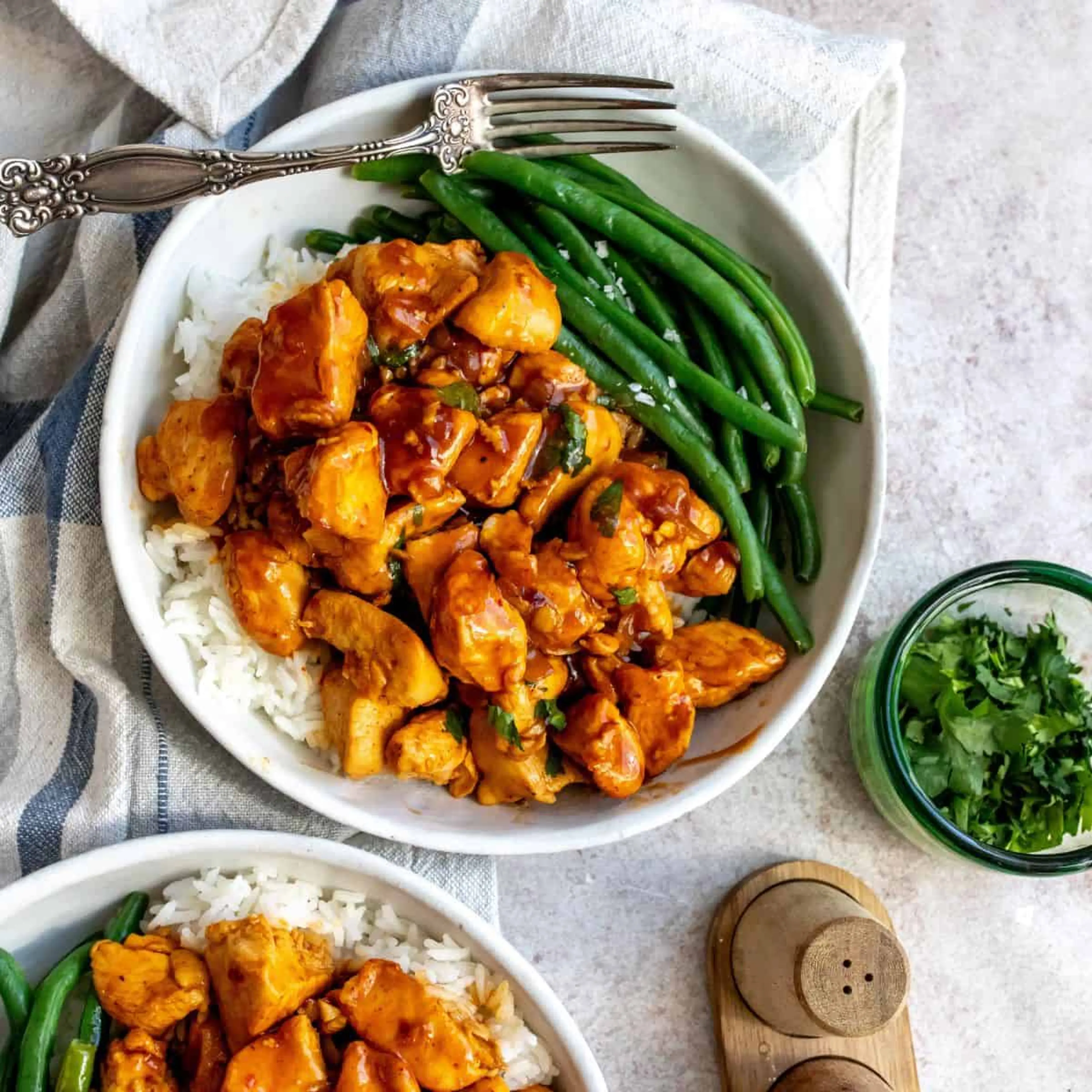 Honey Bourbon Chicken