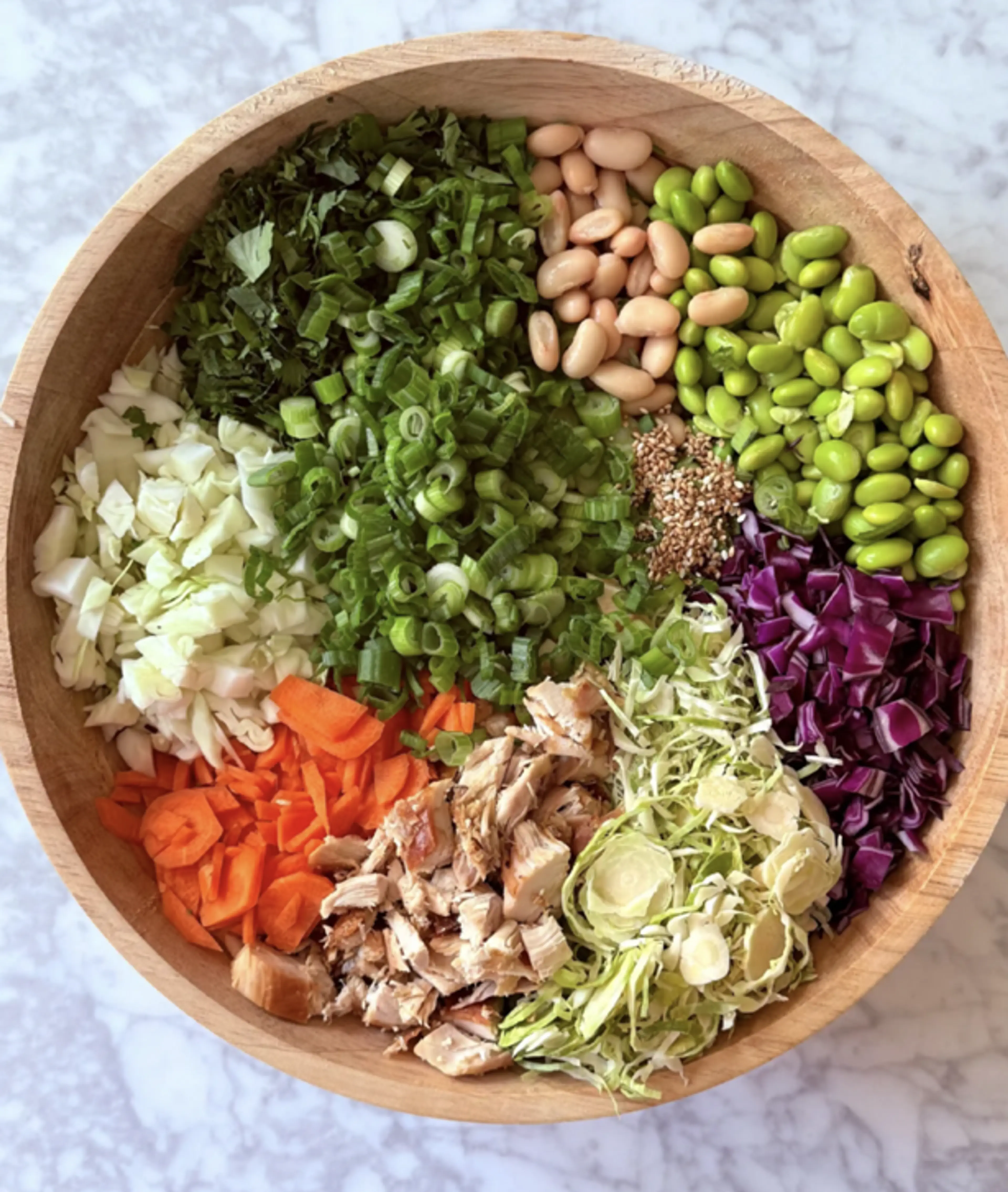 High Fiber Dense Bean Salad