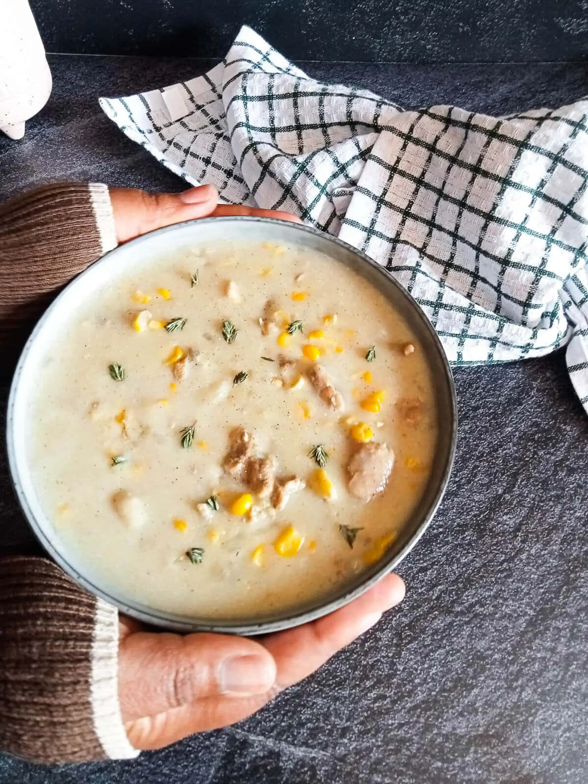 Chamorro corn soup