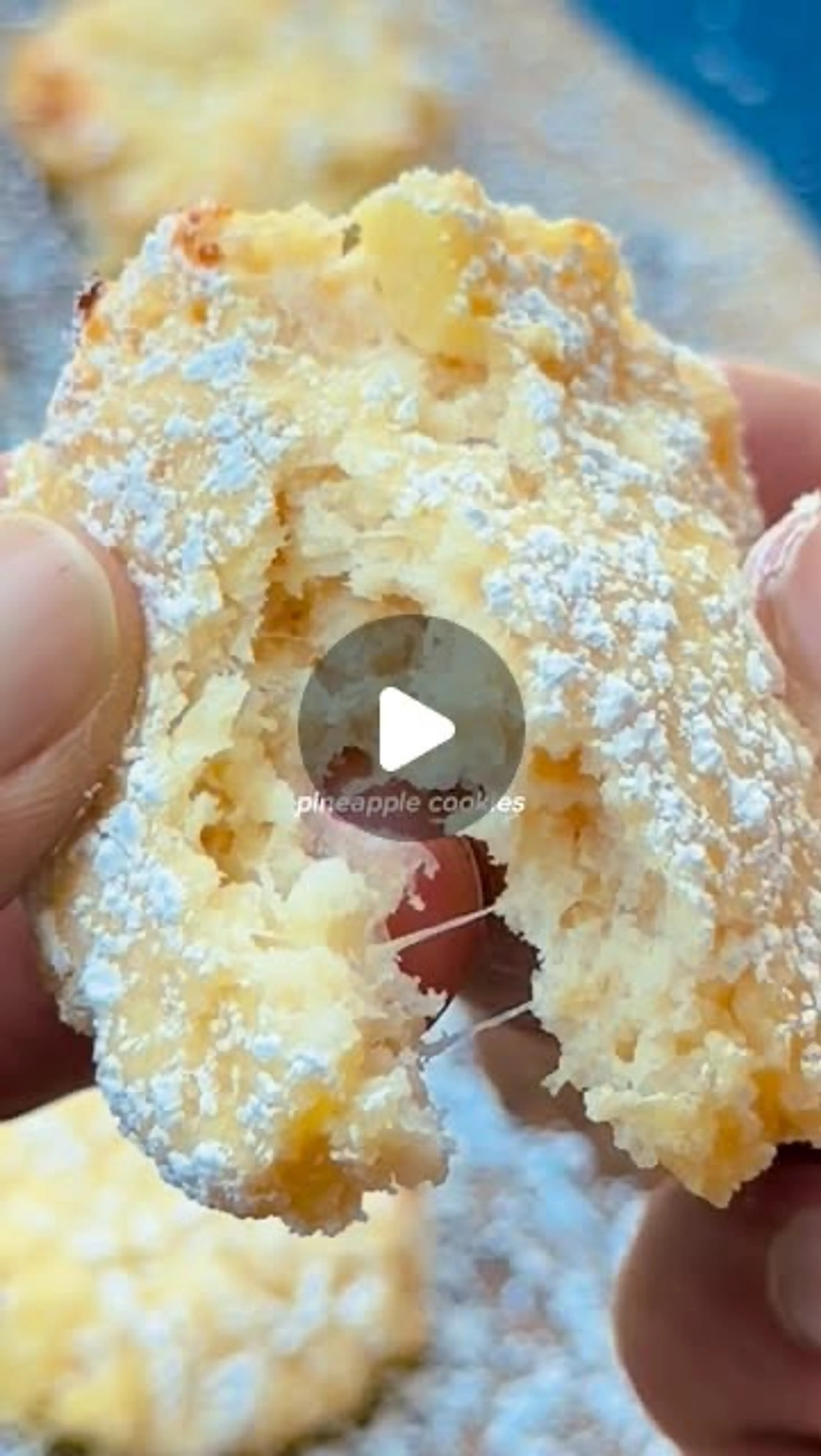 3-ingredient Pineapple Cookies