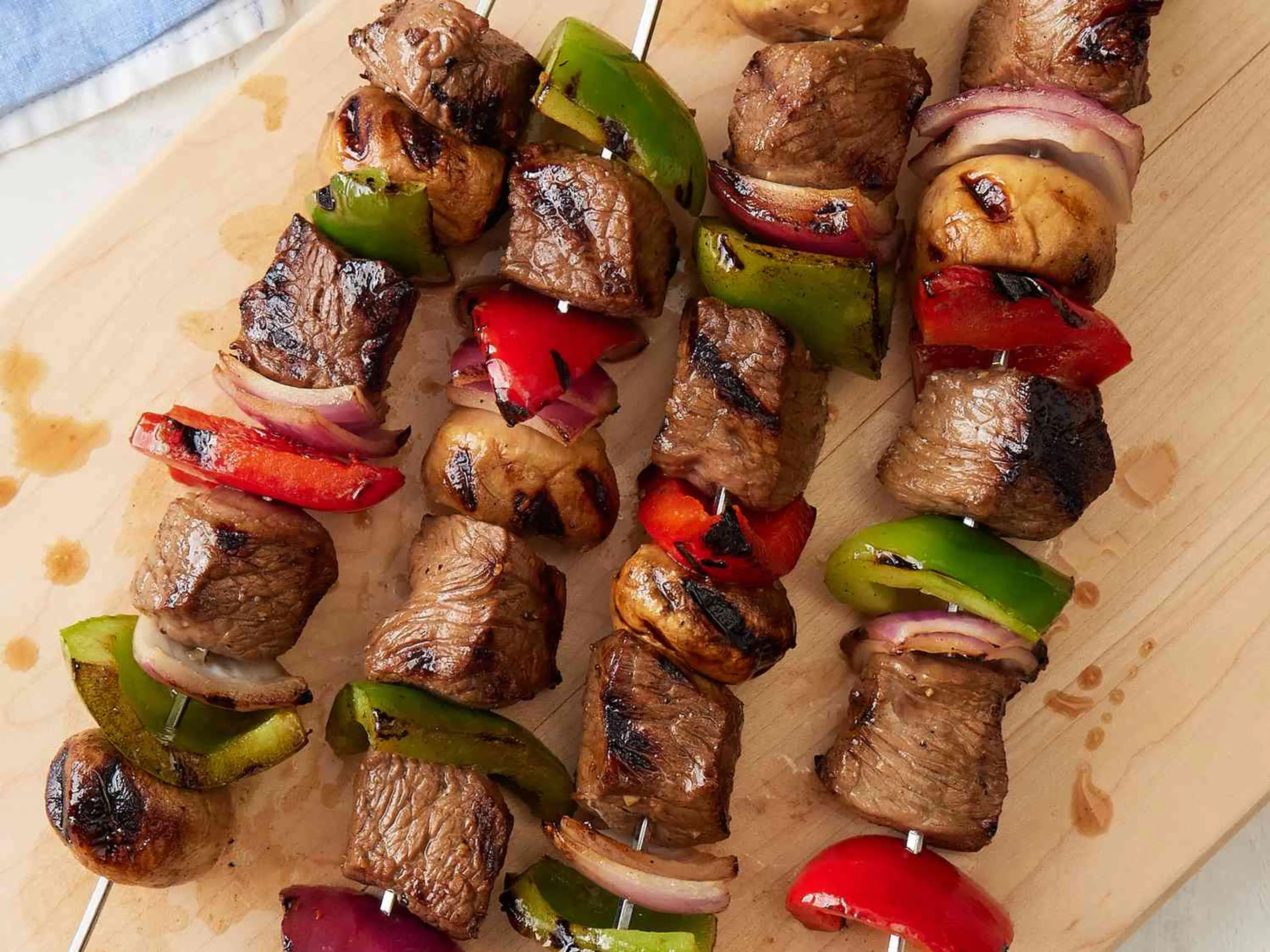Mom's Beef Shish Kabobs