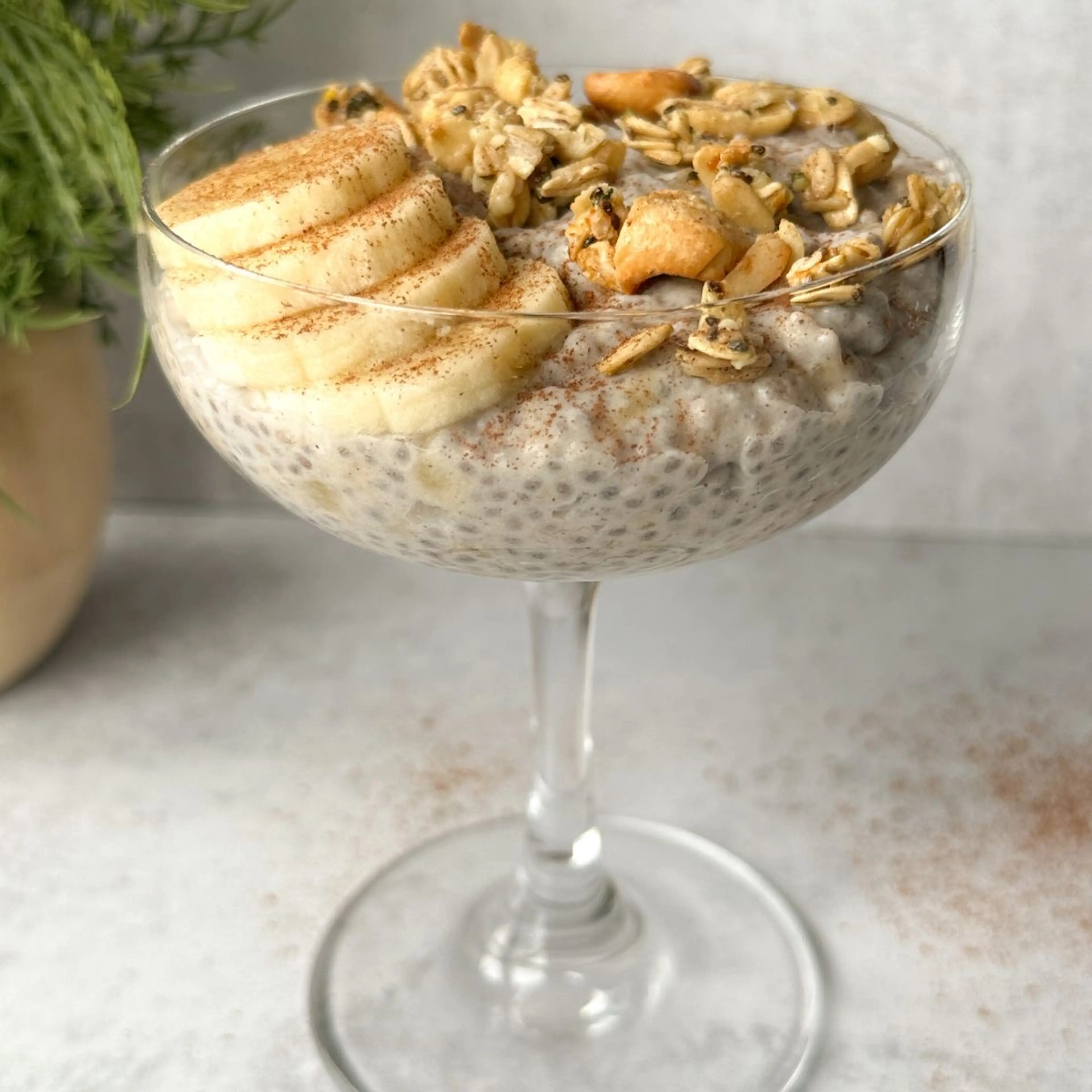 Banana Chia Pudding