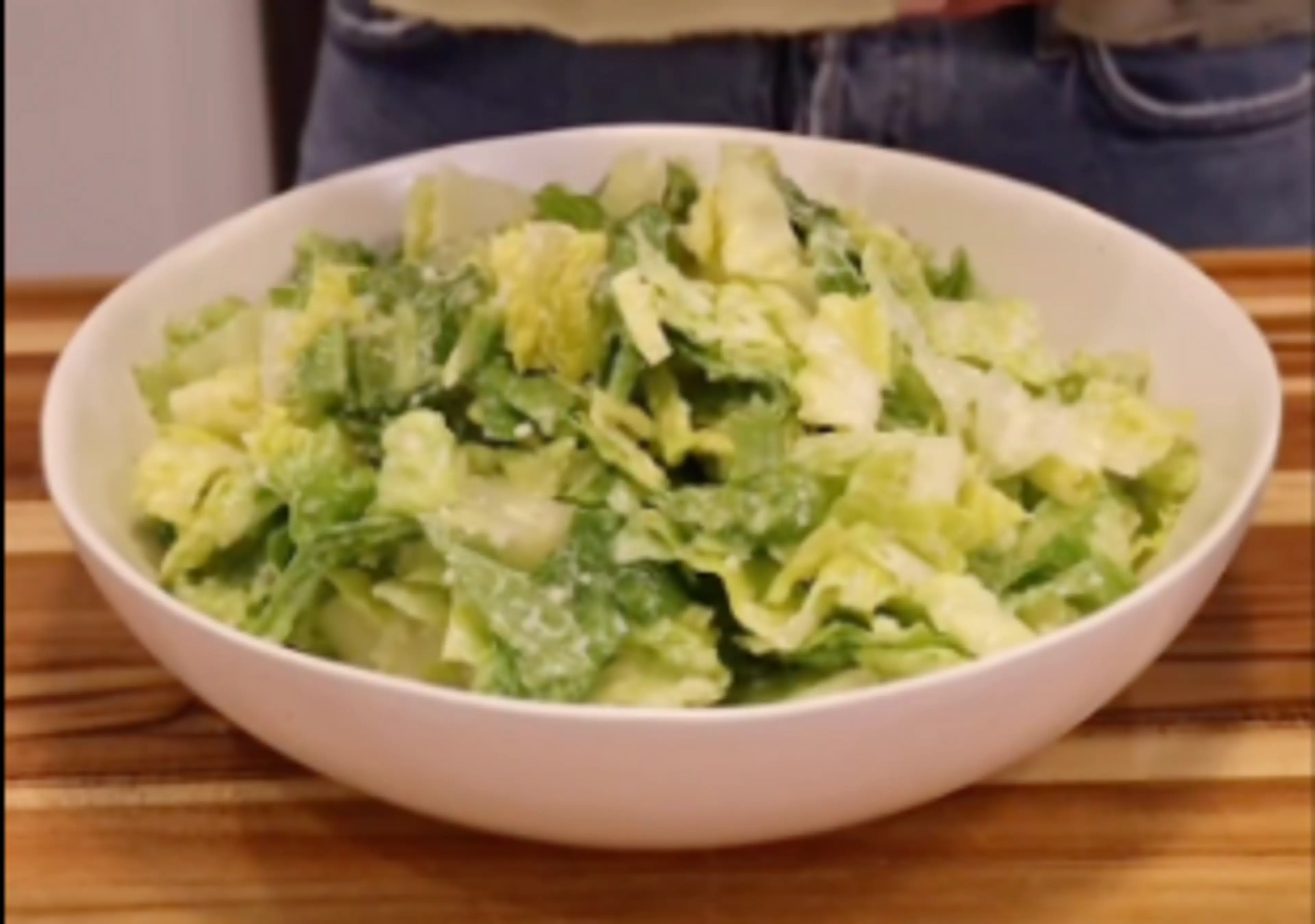 Crunchy Lemon Parmesan Salad