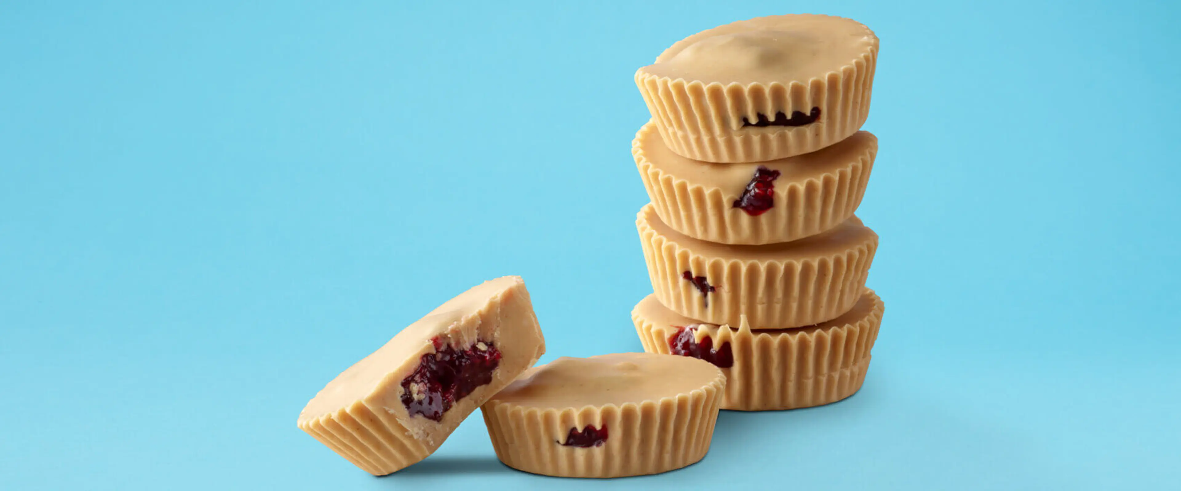 Peanut Butter Raspberry Cups
