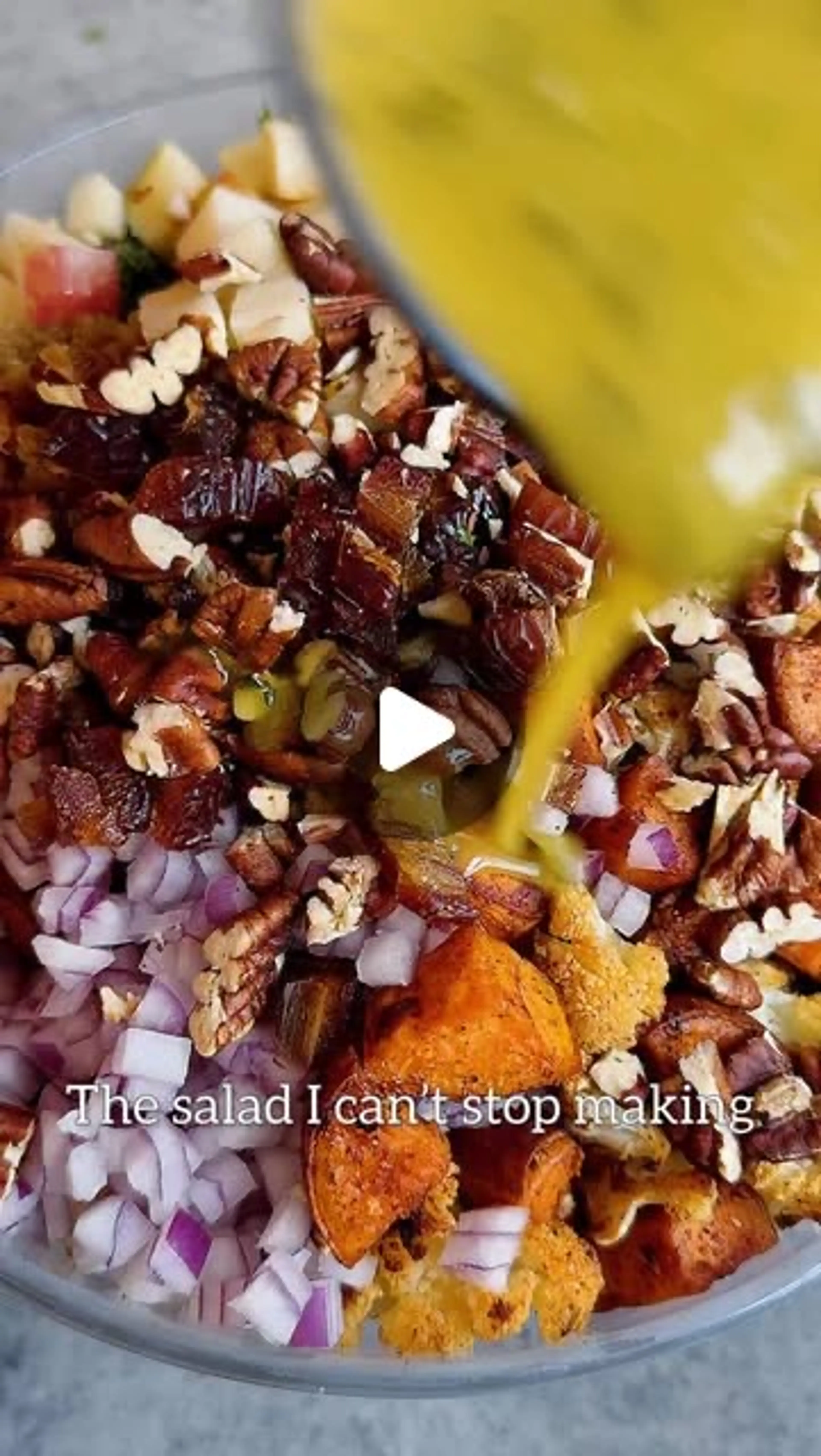 Kale, Sweet Potato & Cauliflower Salad