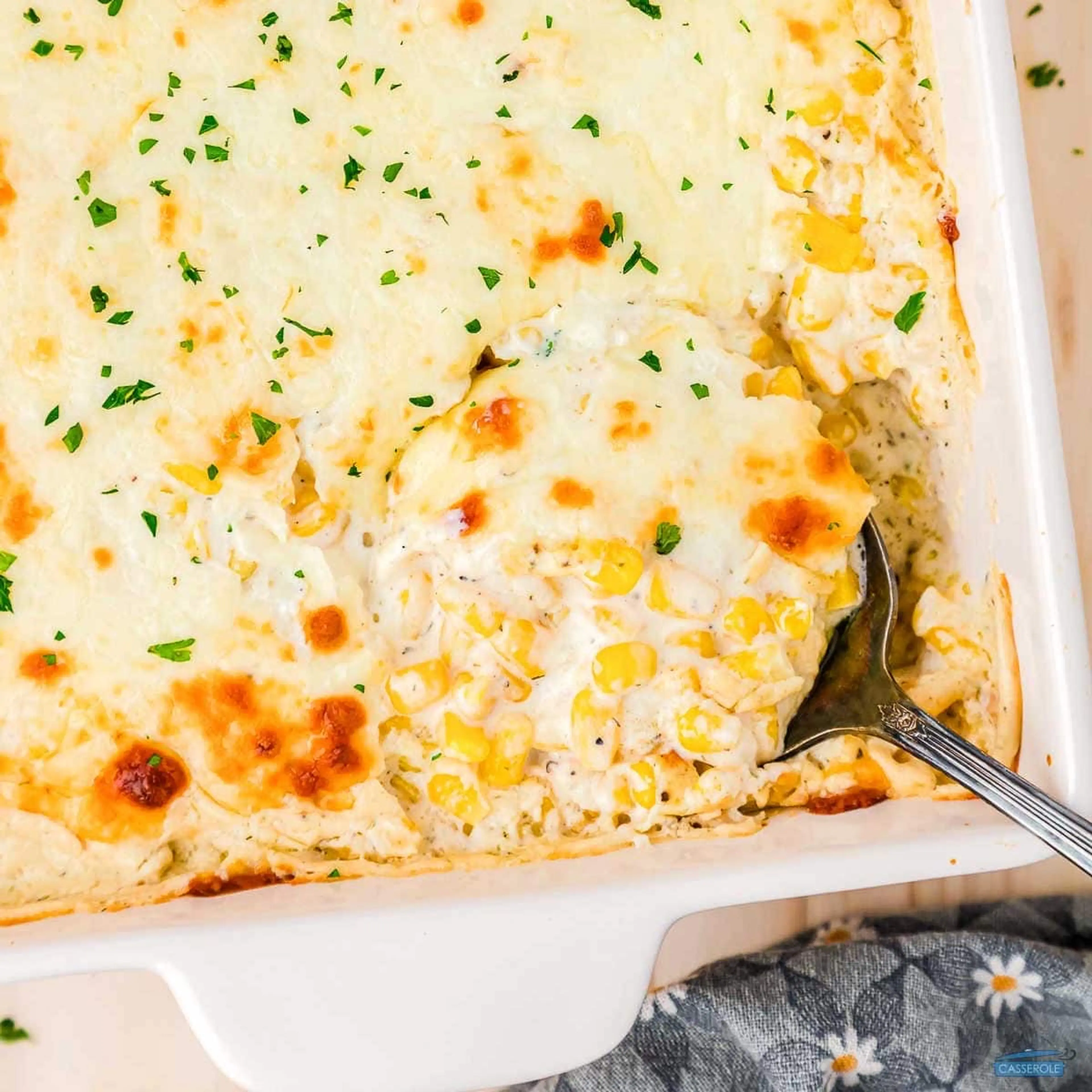 Cream Cheese Corn Casserole