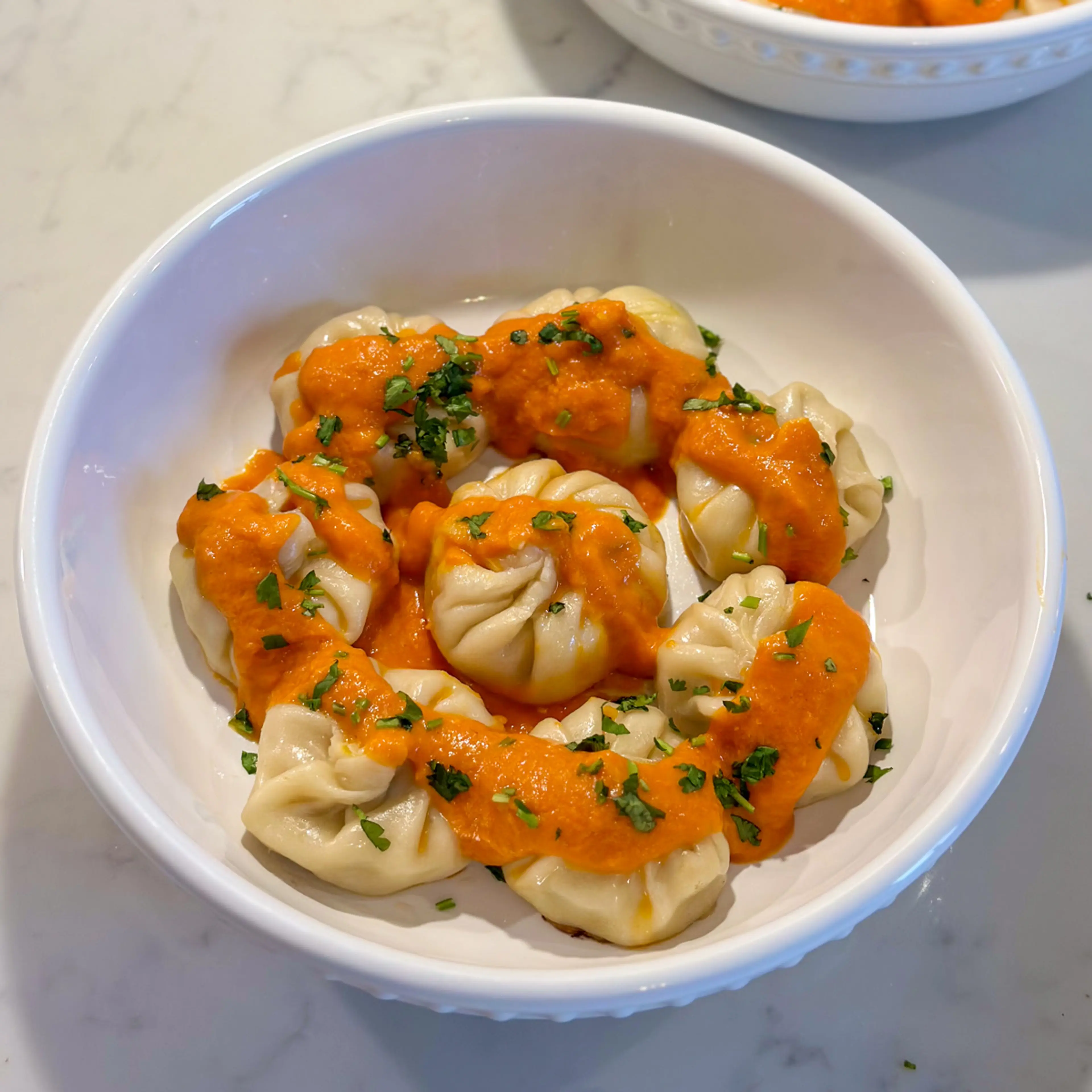 Butter Chicken Dumplings