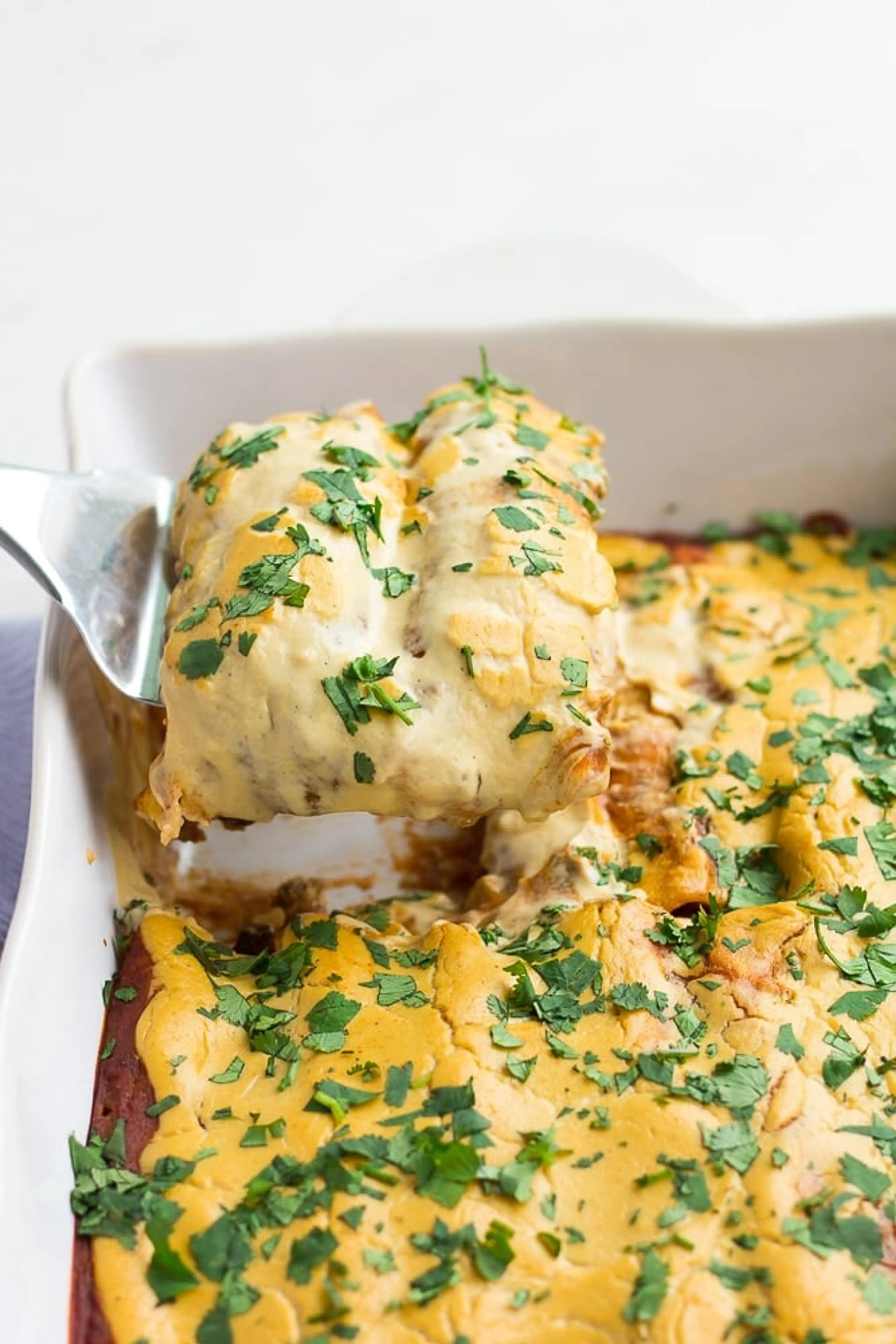 The Best Vegan Enchiladas
