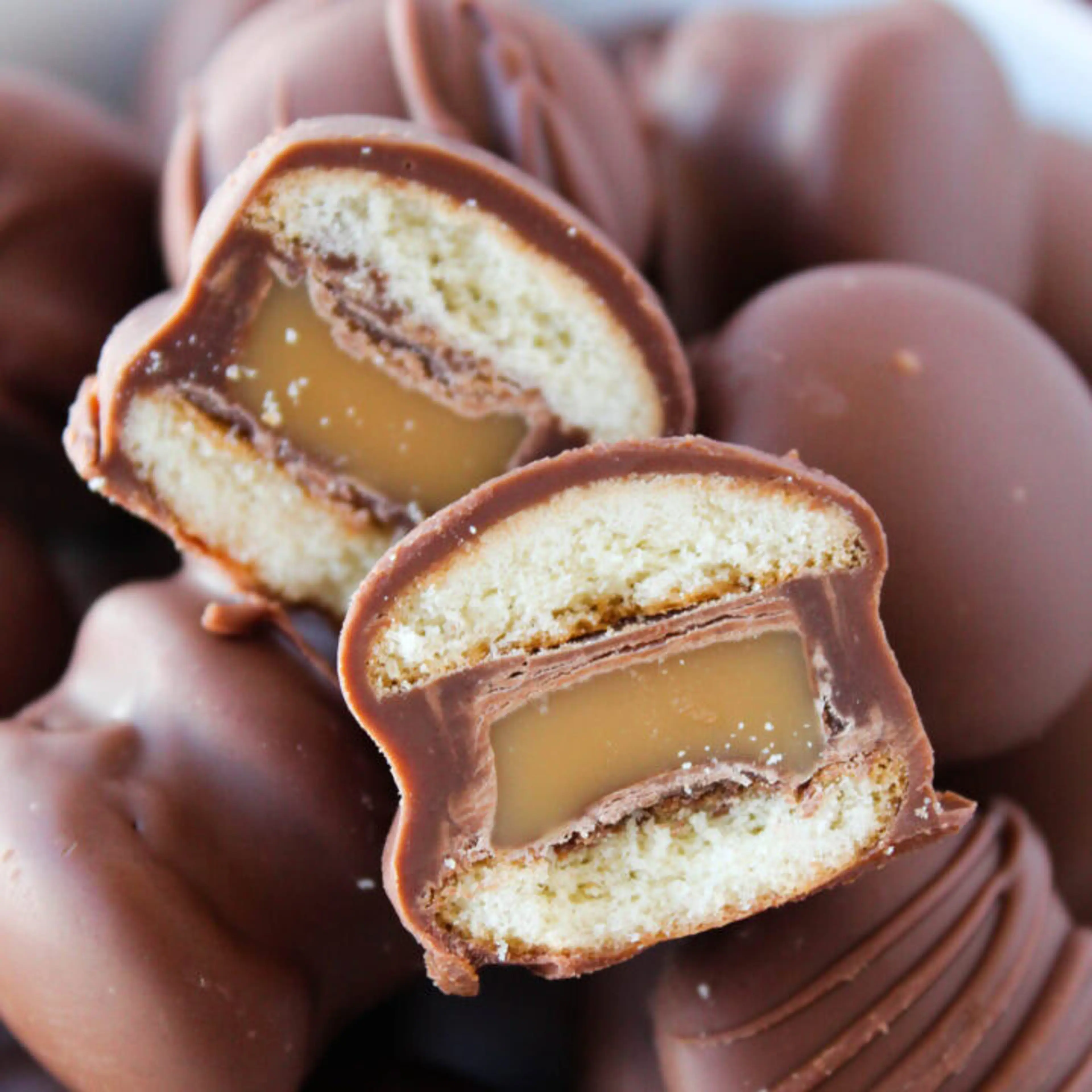 3-Ingredient Twix Bites