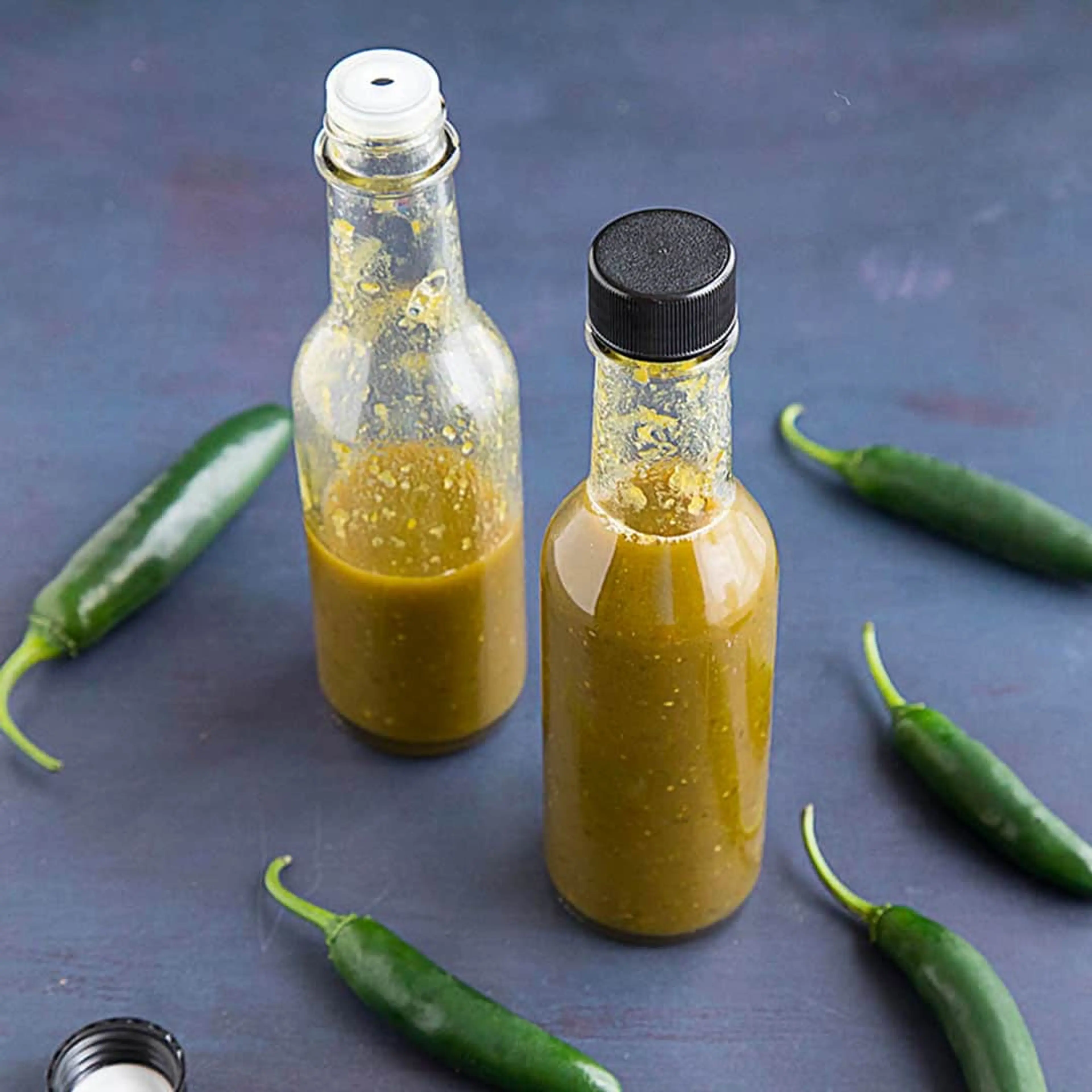 Spicy Serrano Hot Sauce Recipe