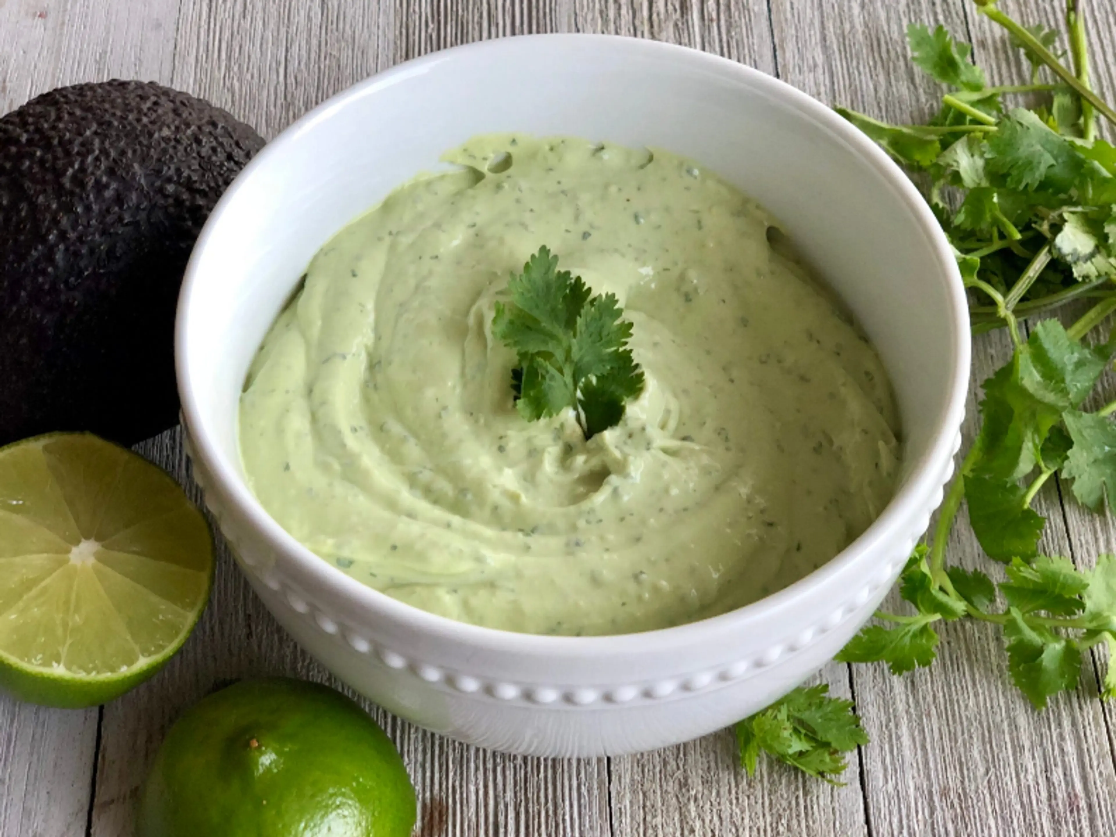 Avocado Cream Sauce (Ellie Krieger)