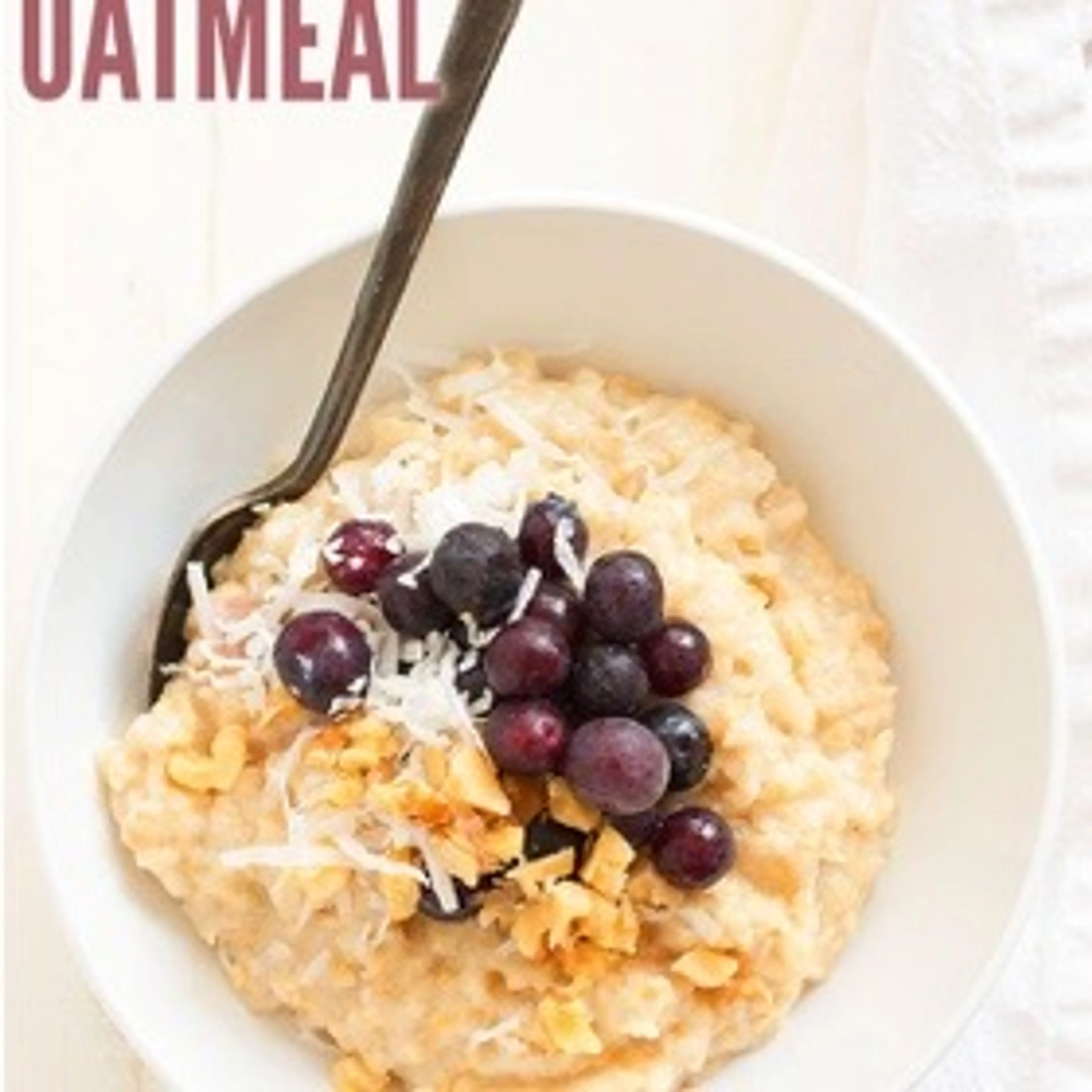 Instant Pot Oatmeal