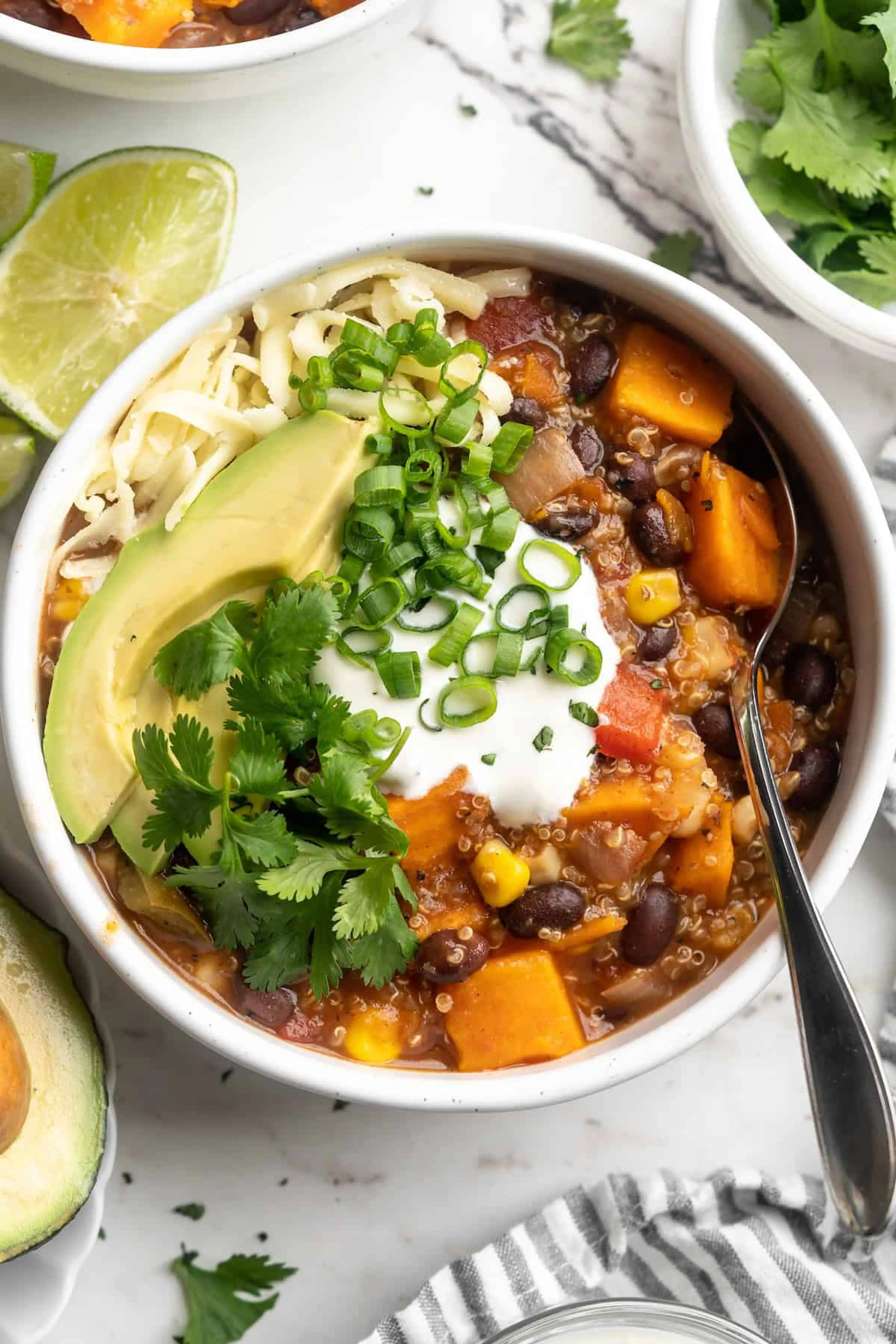 Sweet Potato and Black Bean Chili