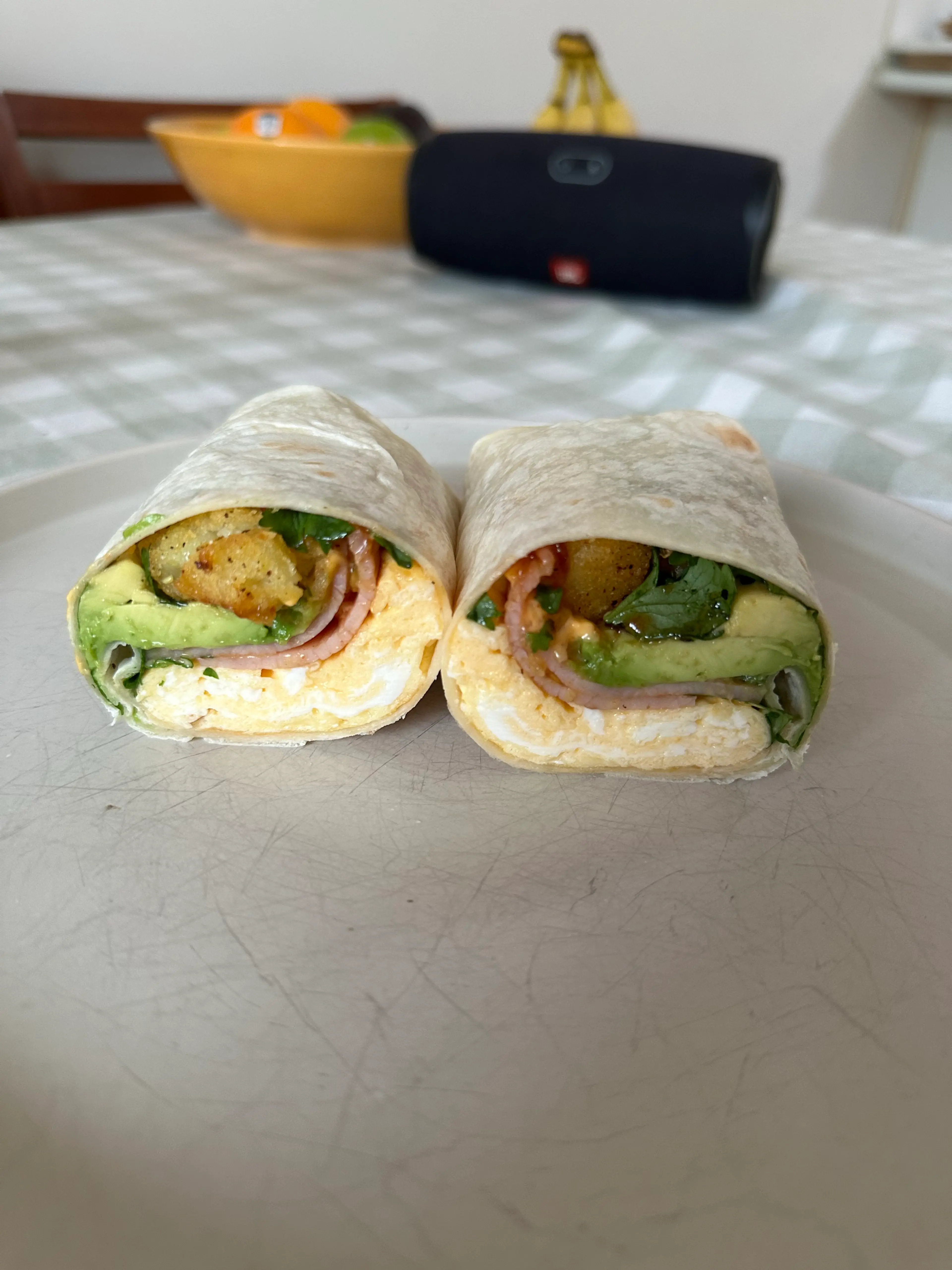 Brekky burrito