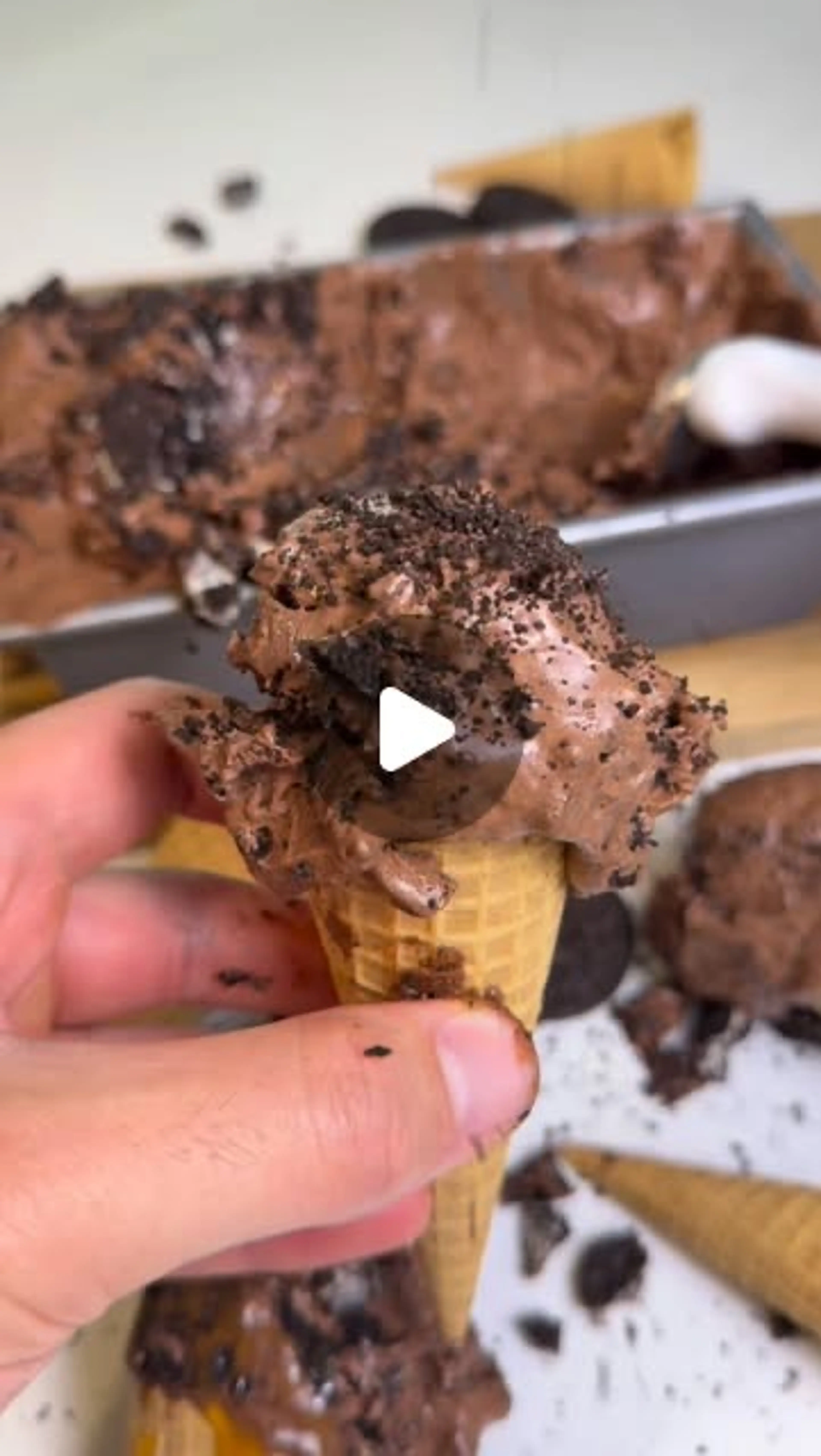 Homemade Chocolate Ice Cream
