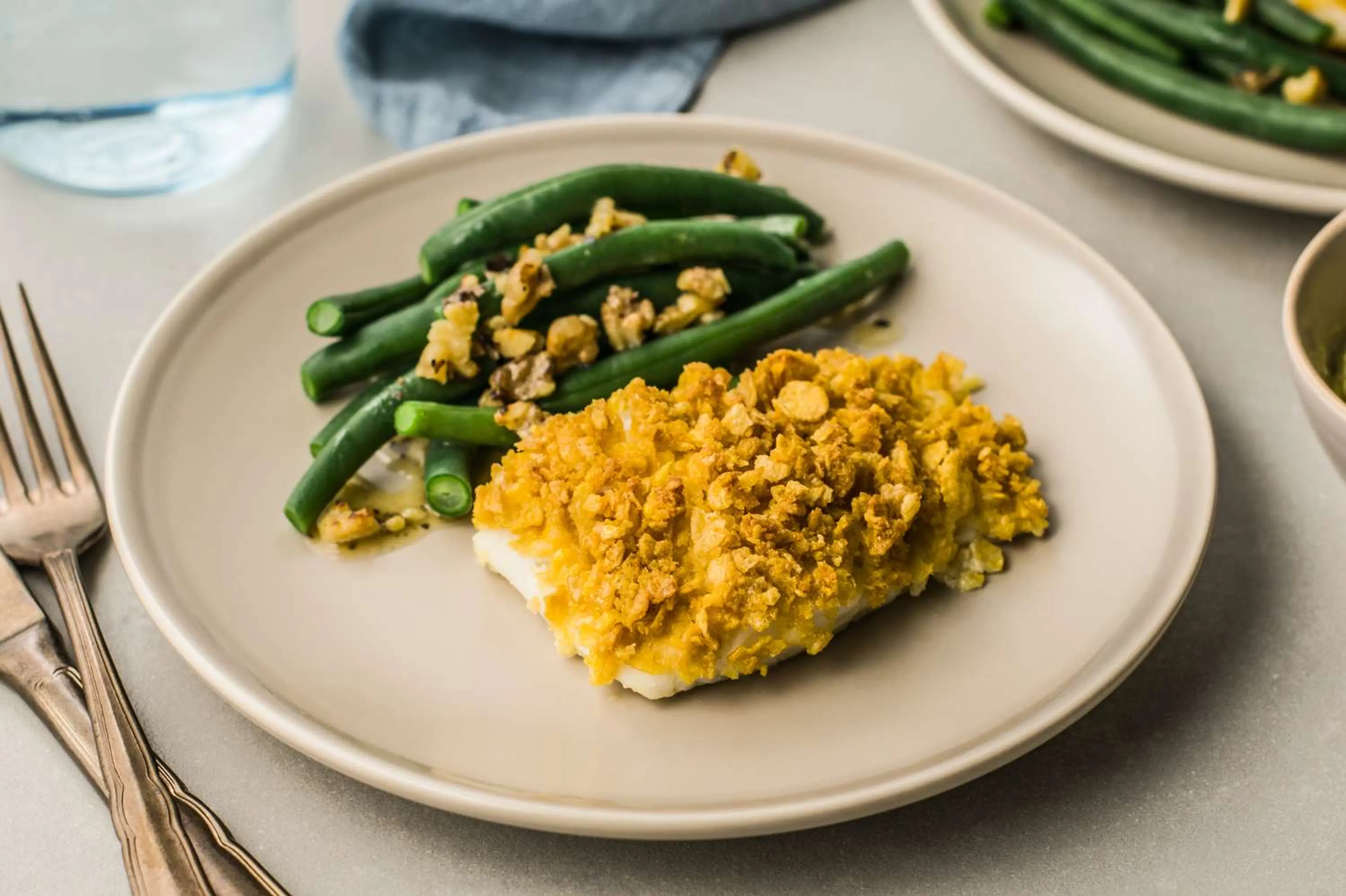Cornflake-Crusted Baked Cod Recipe