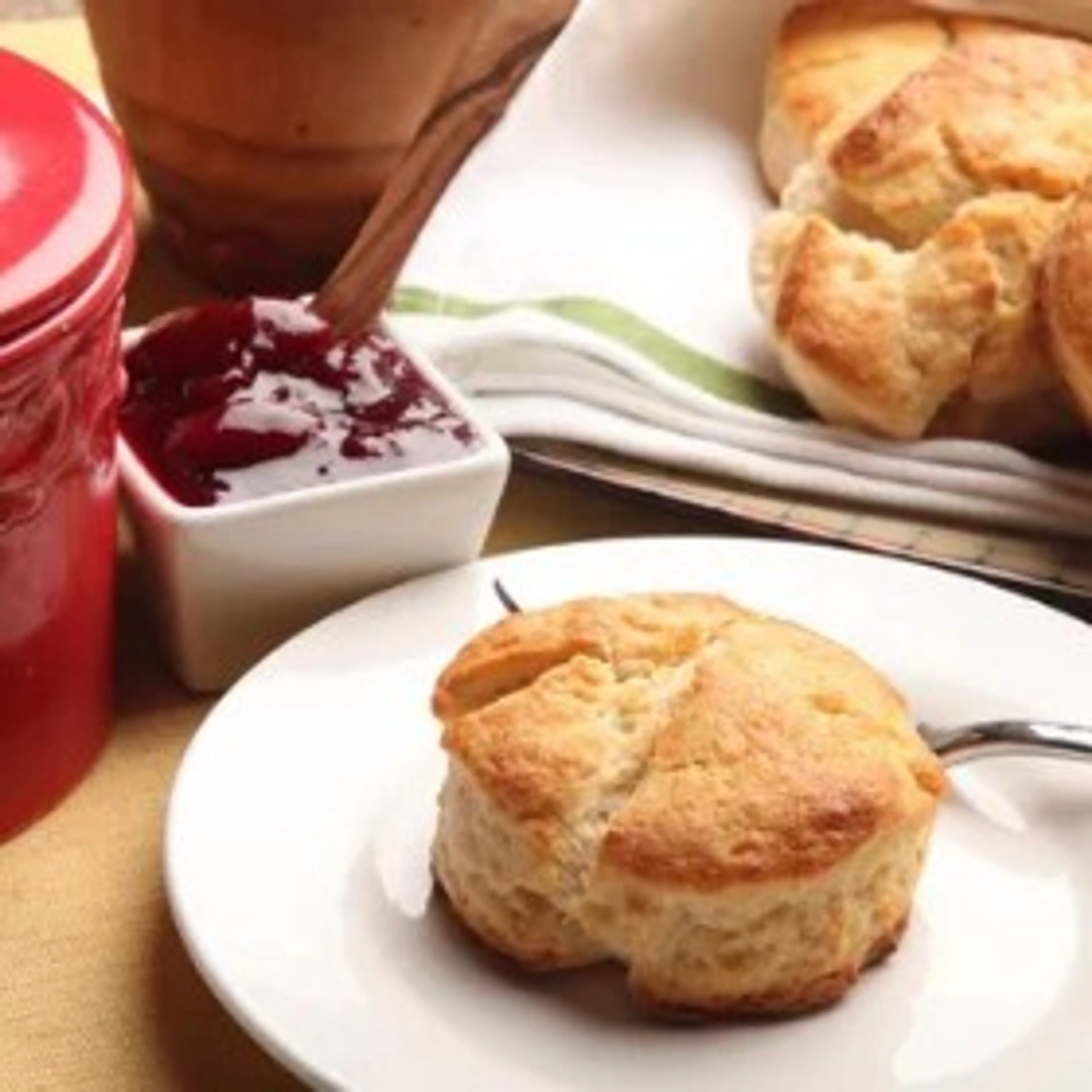 2-Ingredient Never-Fail Cream Biscuits