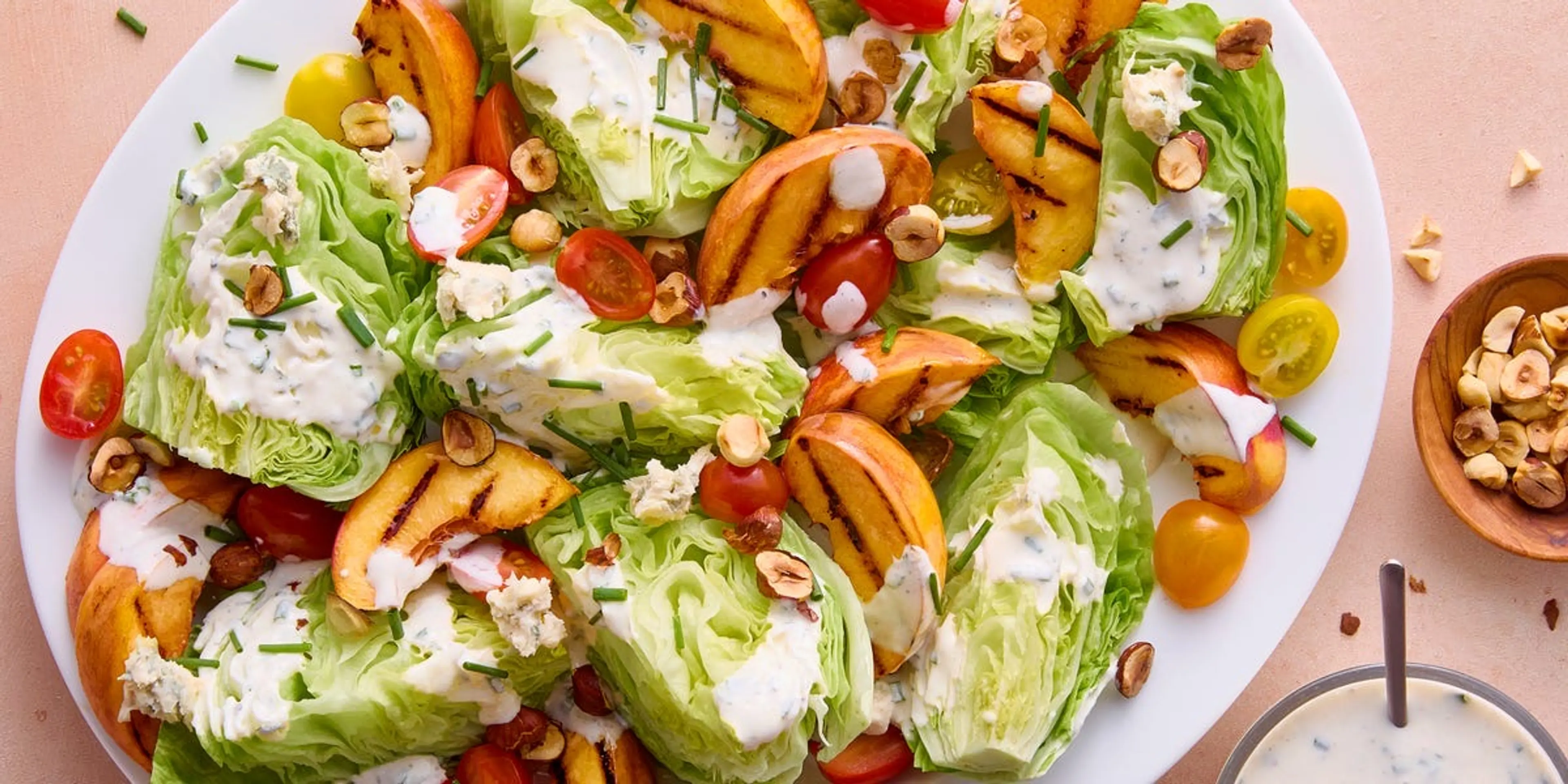 Grilled Peach Salad
