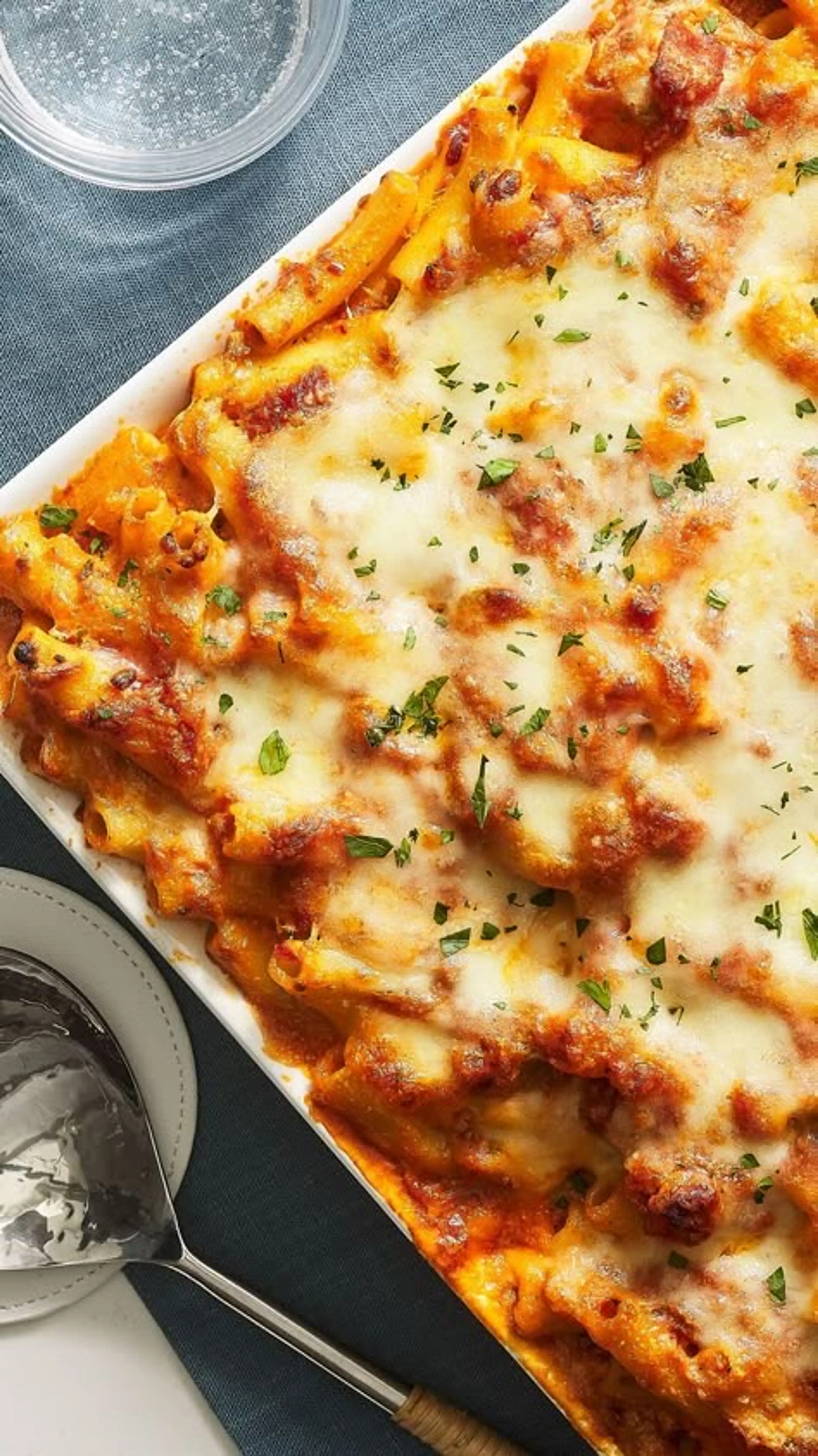 Baked Ziti With Bolognese Sauce (Joanna Gaines)