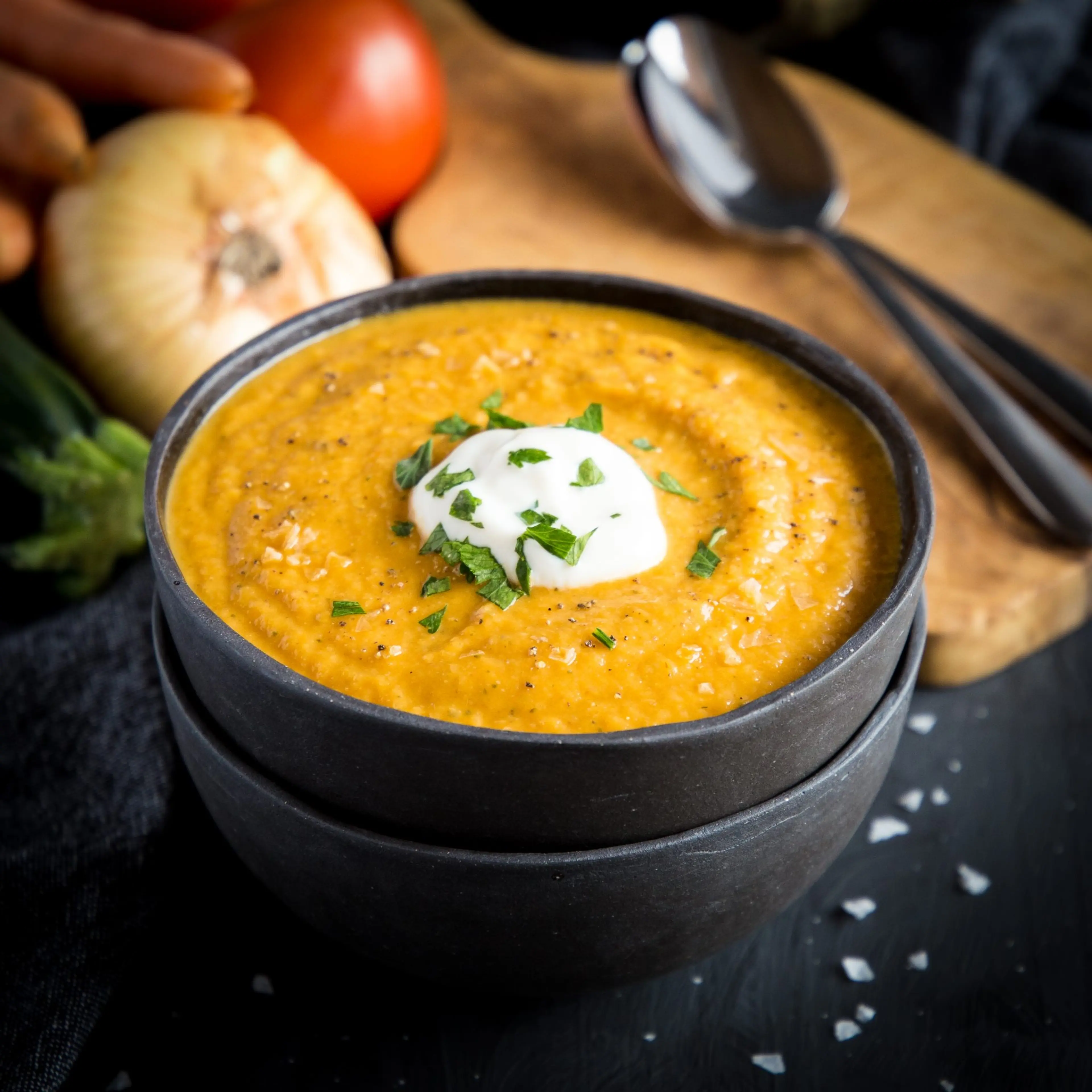 Roasted Vegetable Soup