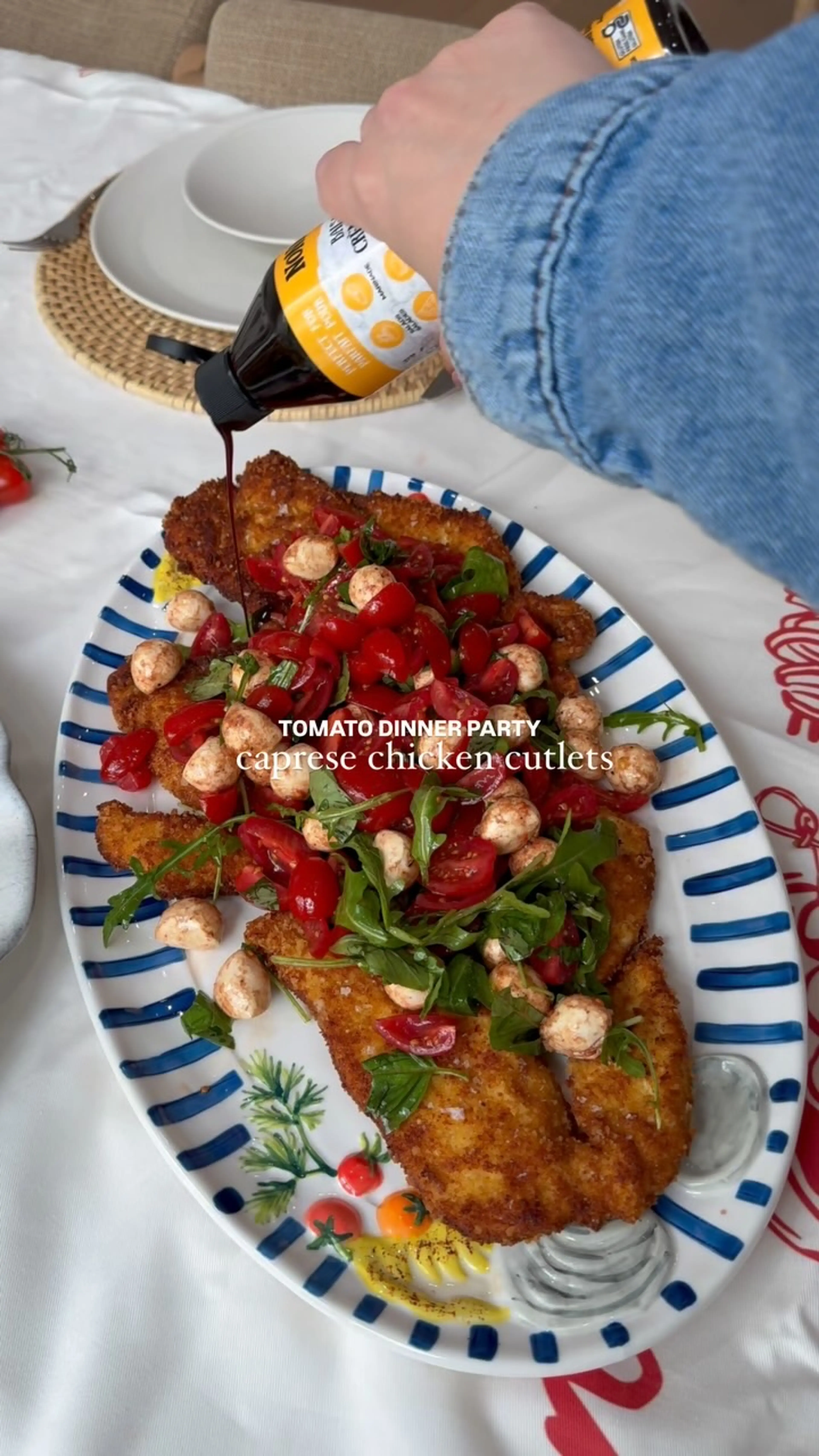 Caprese Chicken Cutlets