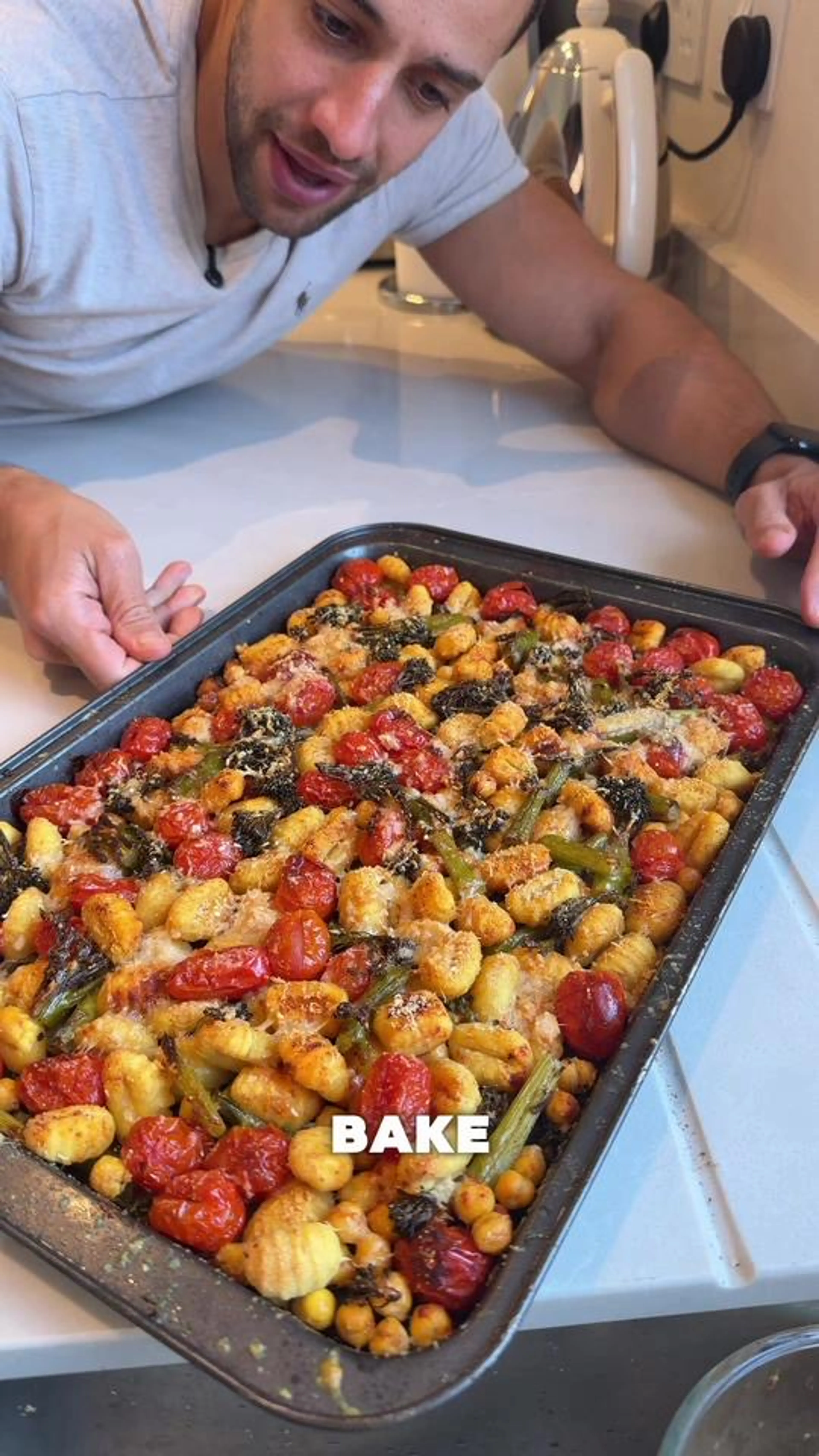 Gnocchi, Veggie, Chicken Bake