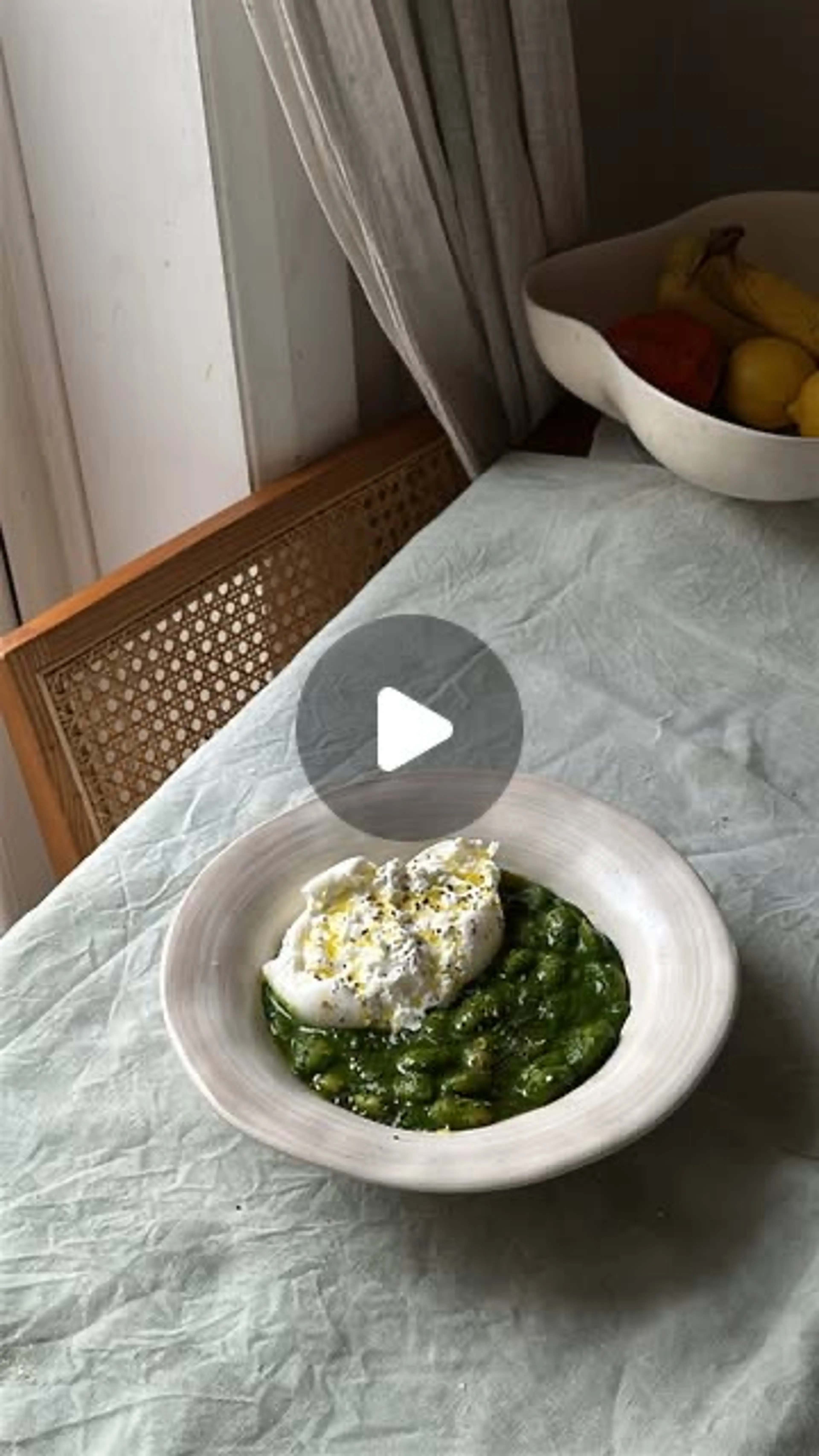 Butter beans With Spinach