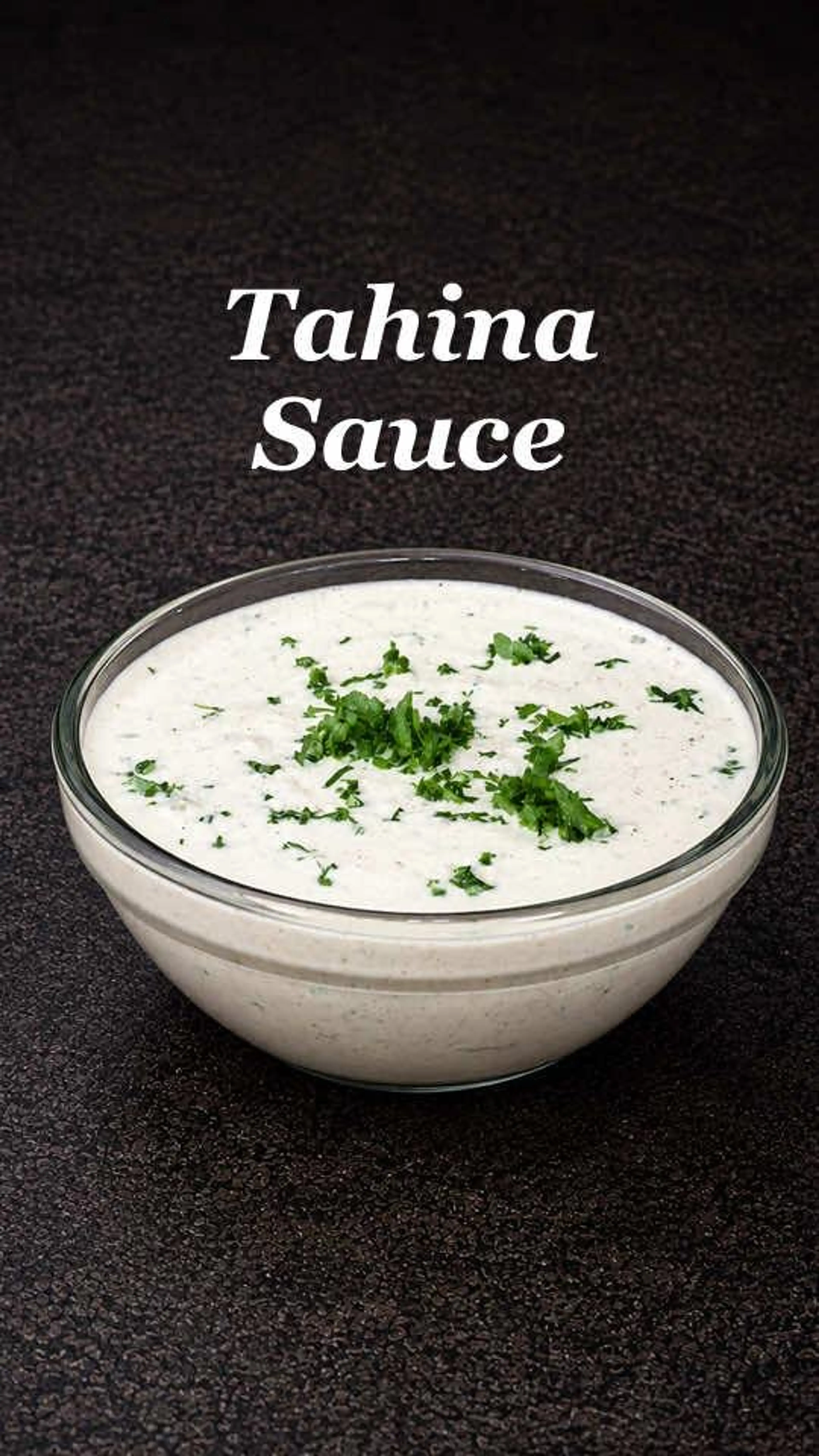 Creamy Tahina Sauce That Goes on Everything