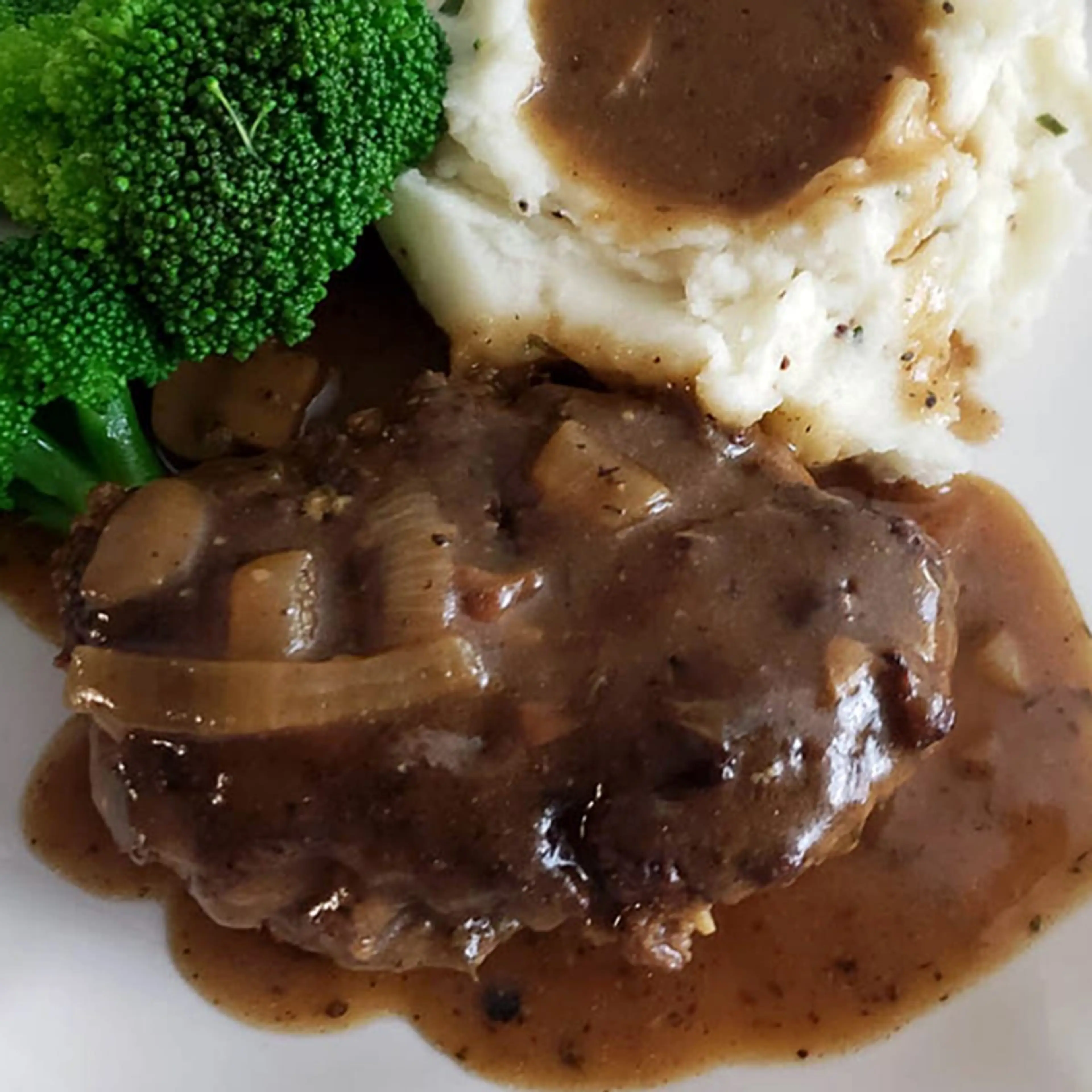 Venison Salisbury Steaks