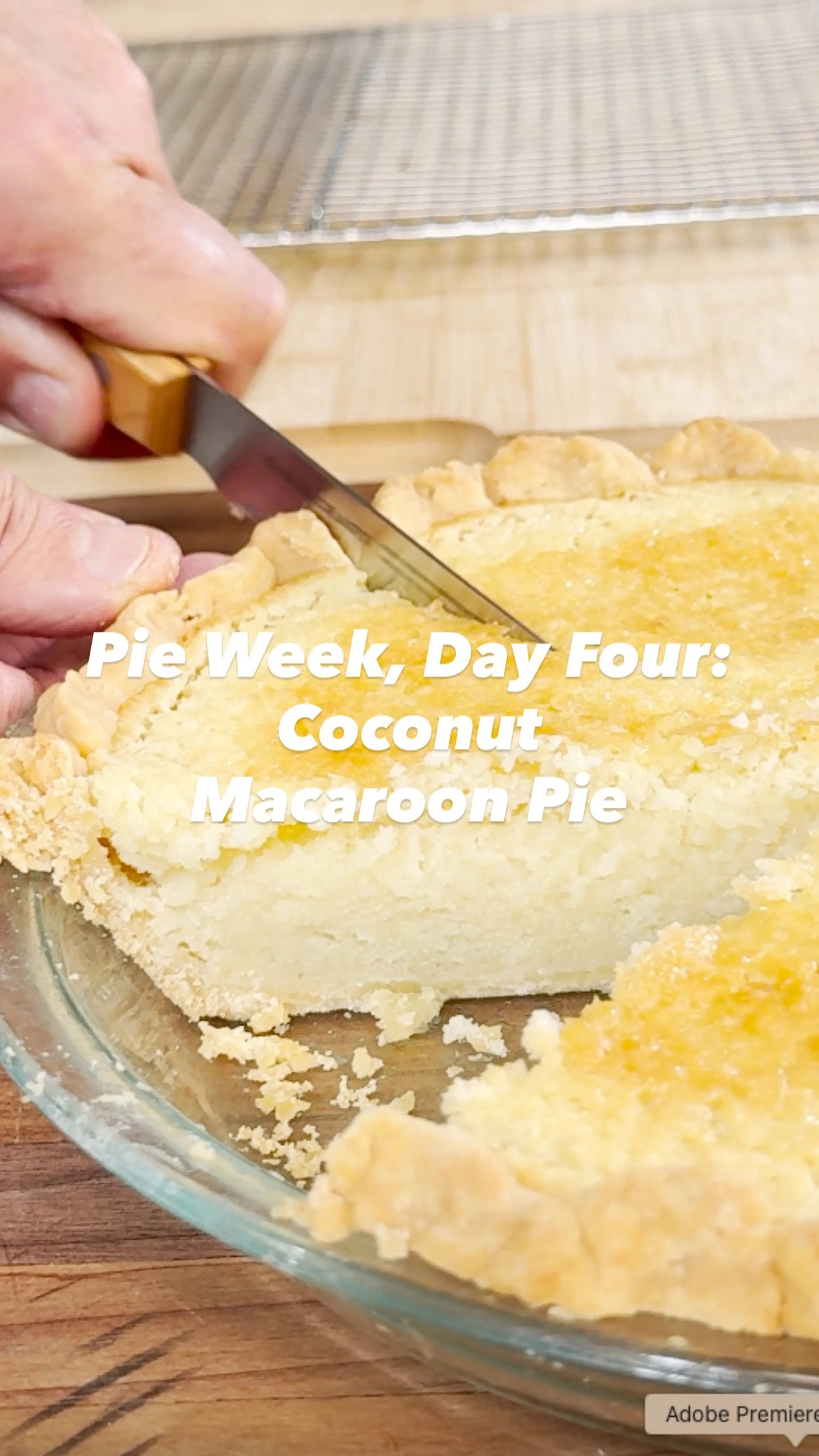 Get the Recipe for Coconut Macaroon Pie Here: Https://bit.ly