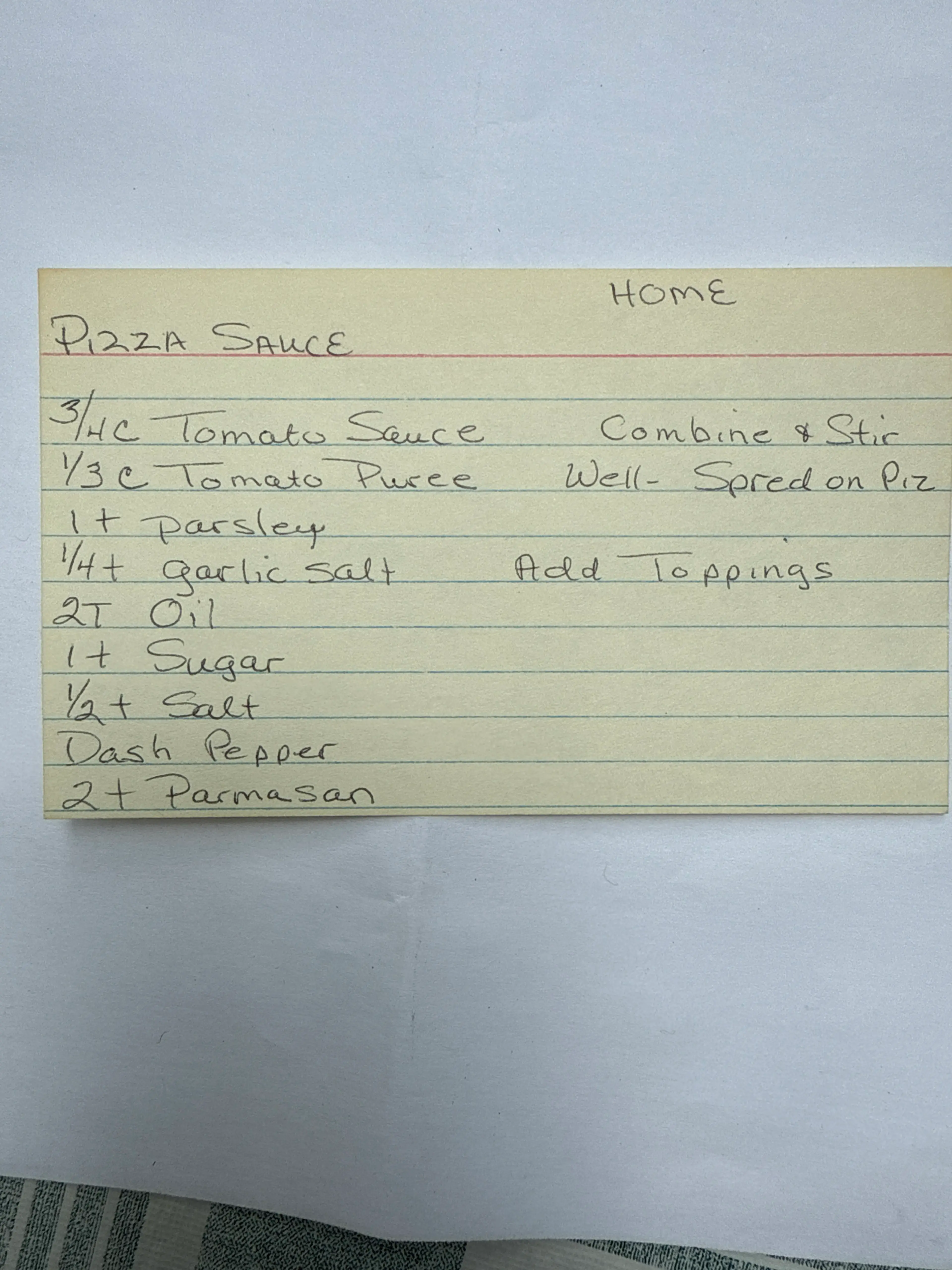 Pizza Sauce