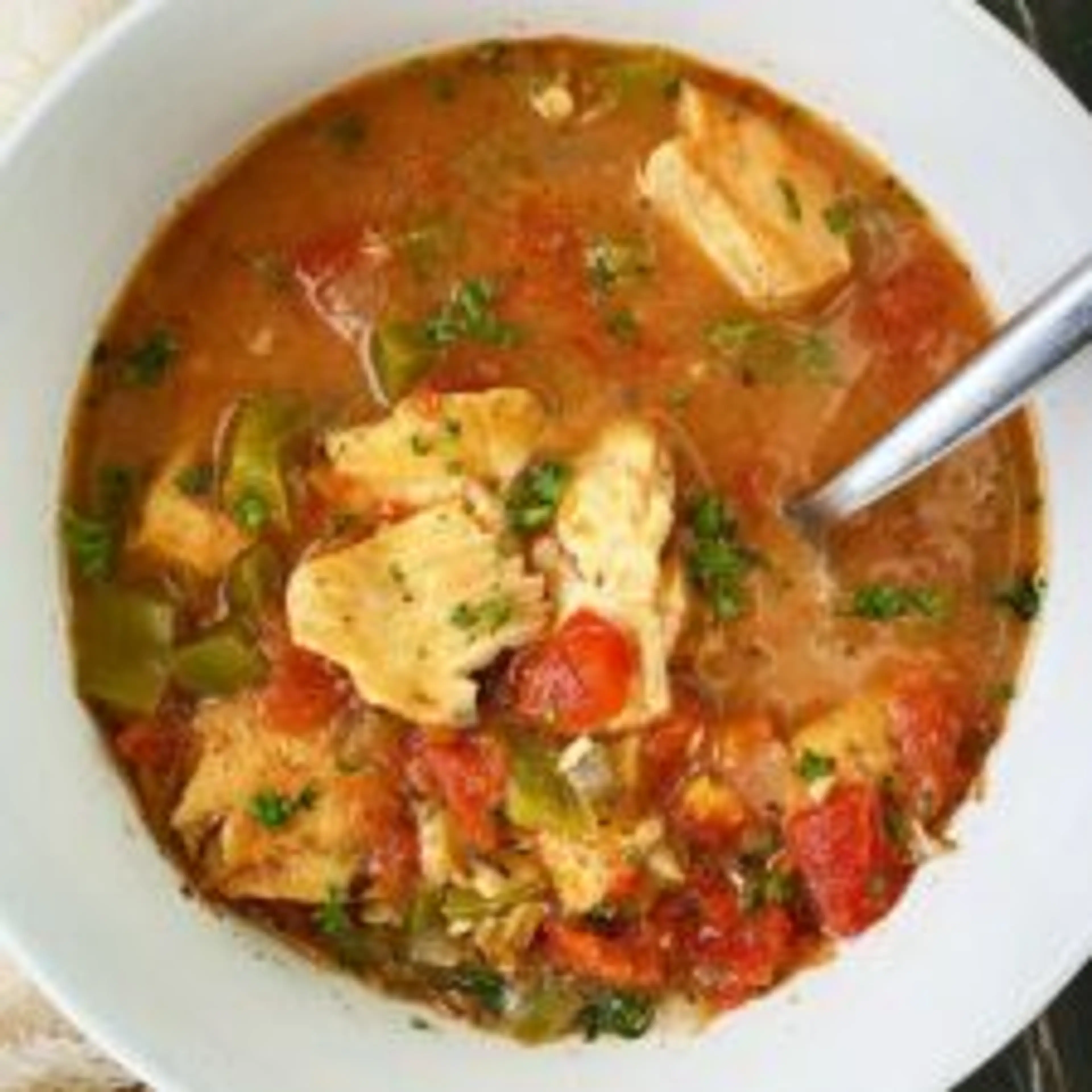 Easy Slow Cooker Italian Fish Stew