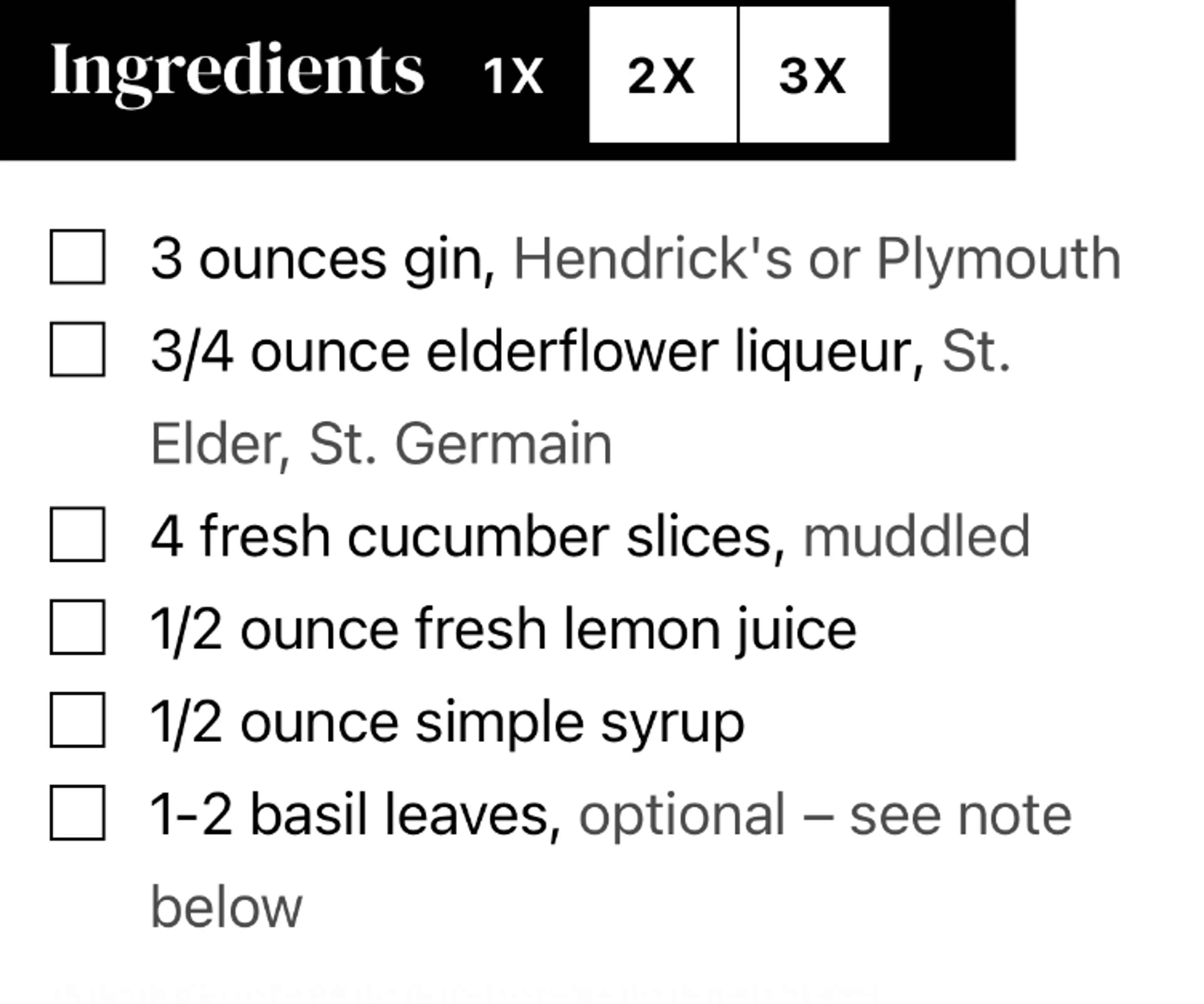 Anisa's Cucumber Martini