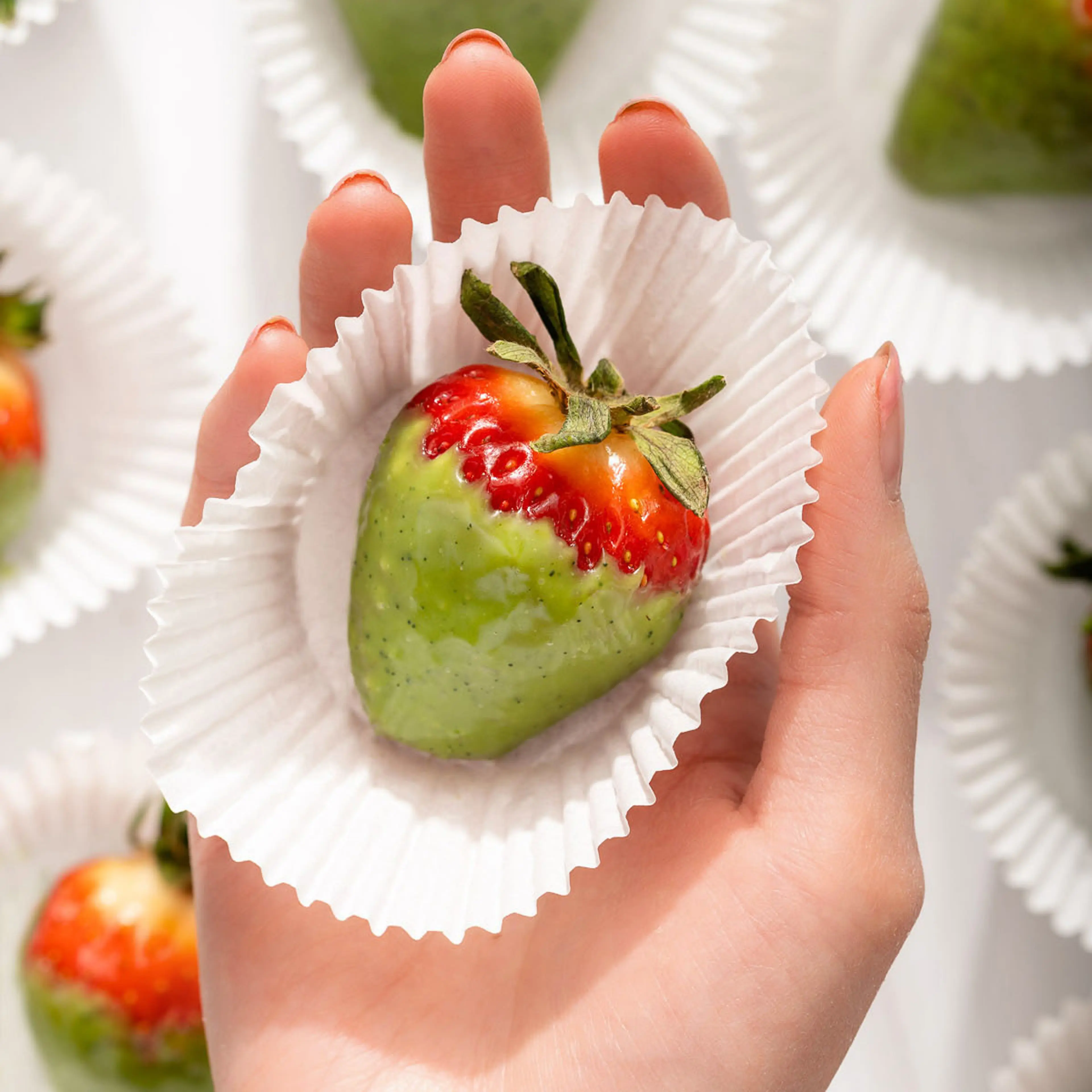Matcha Strawberries