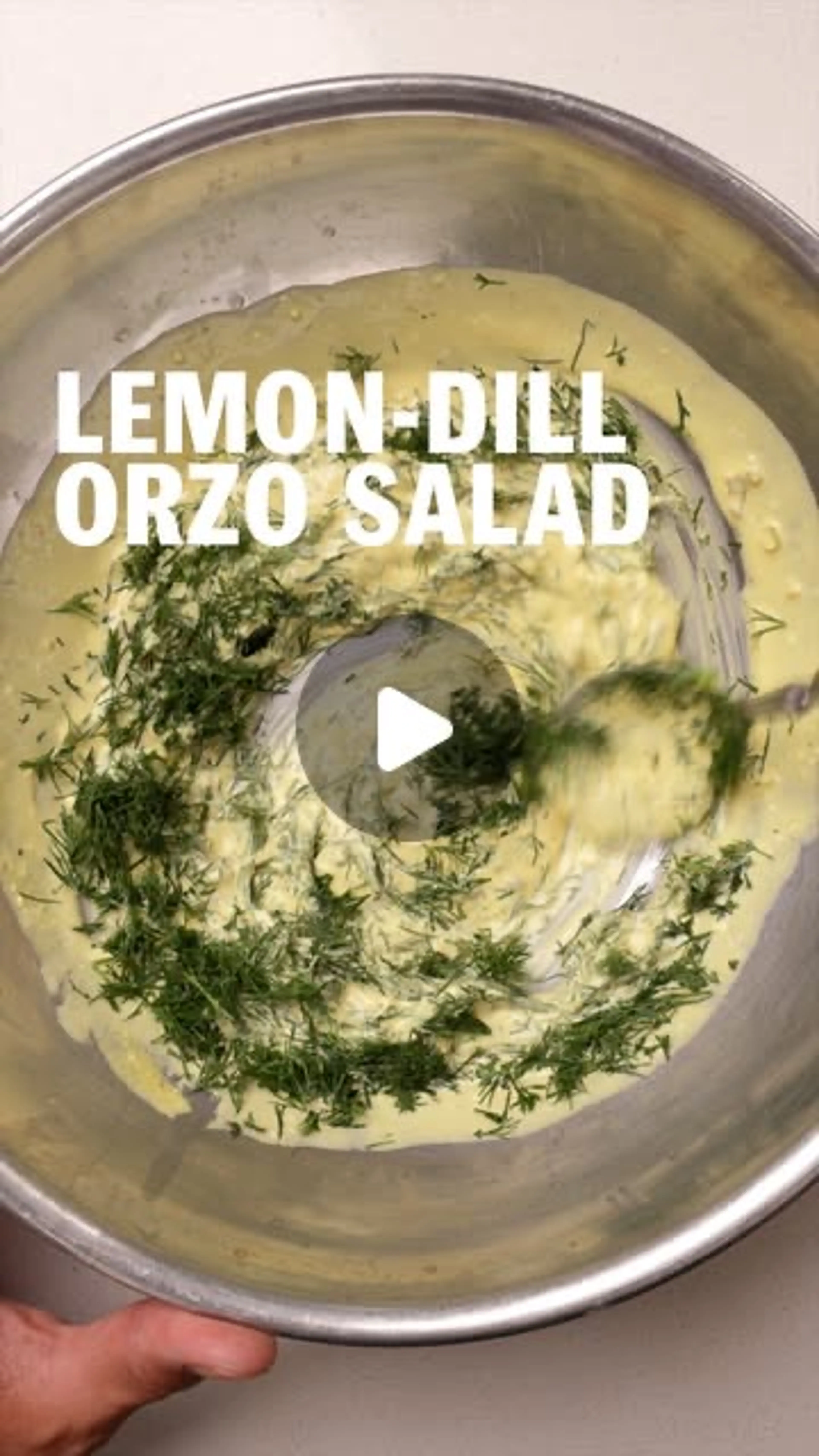 Lemon-dill Orzo Salad