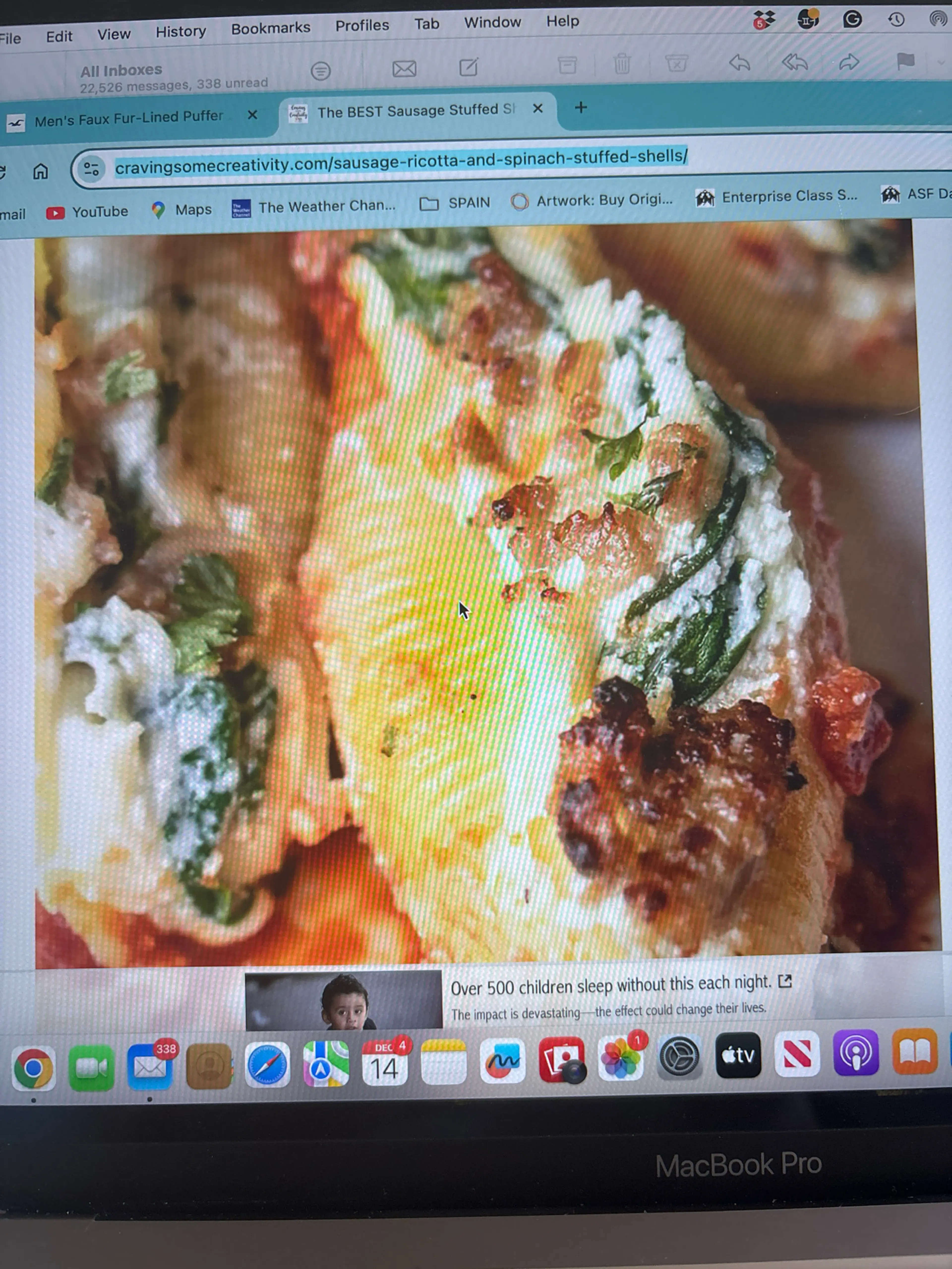 Stuffed Shells with Italian Sausage