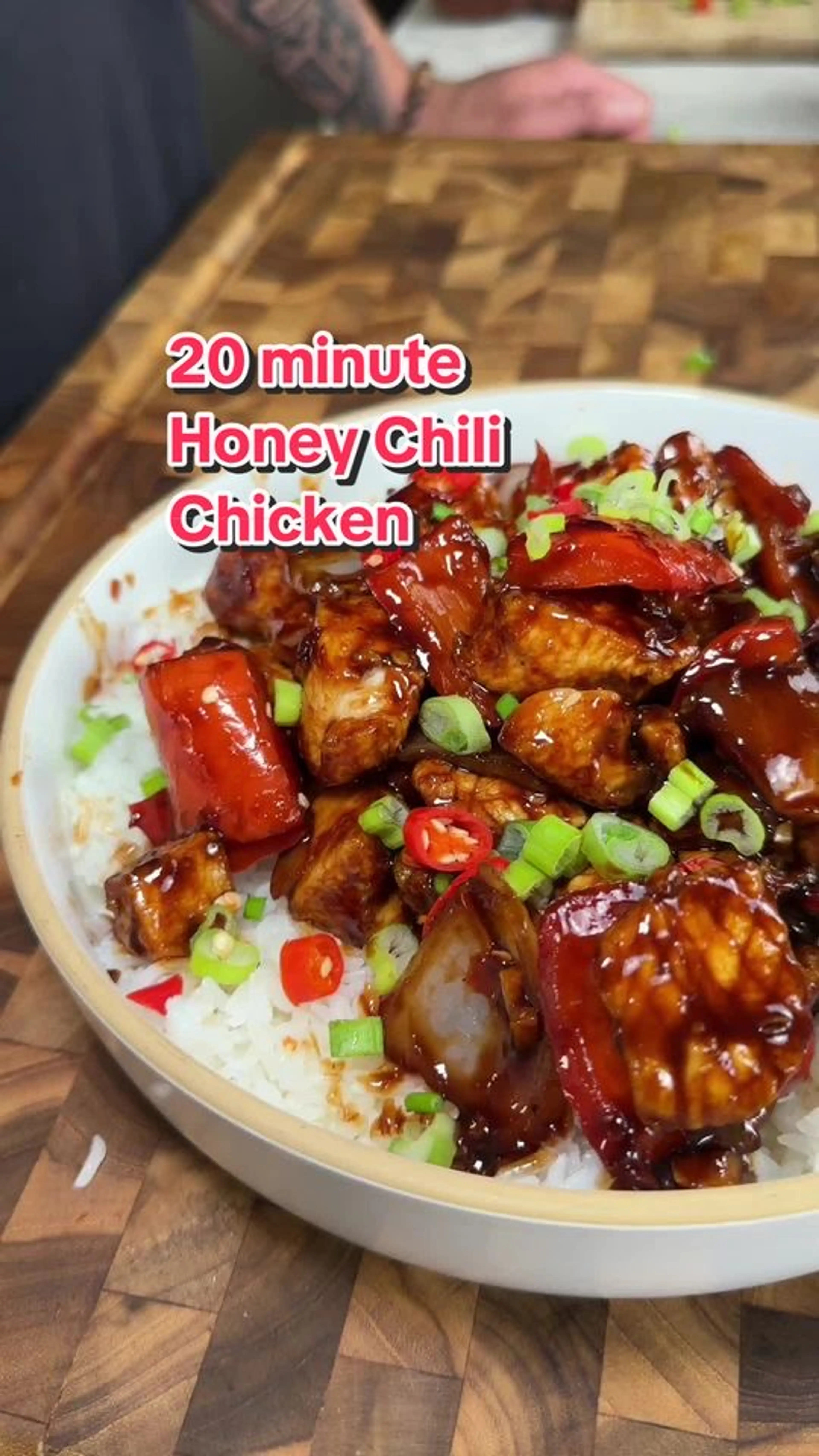 20-minute Honey Chili Chicken