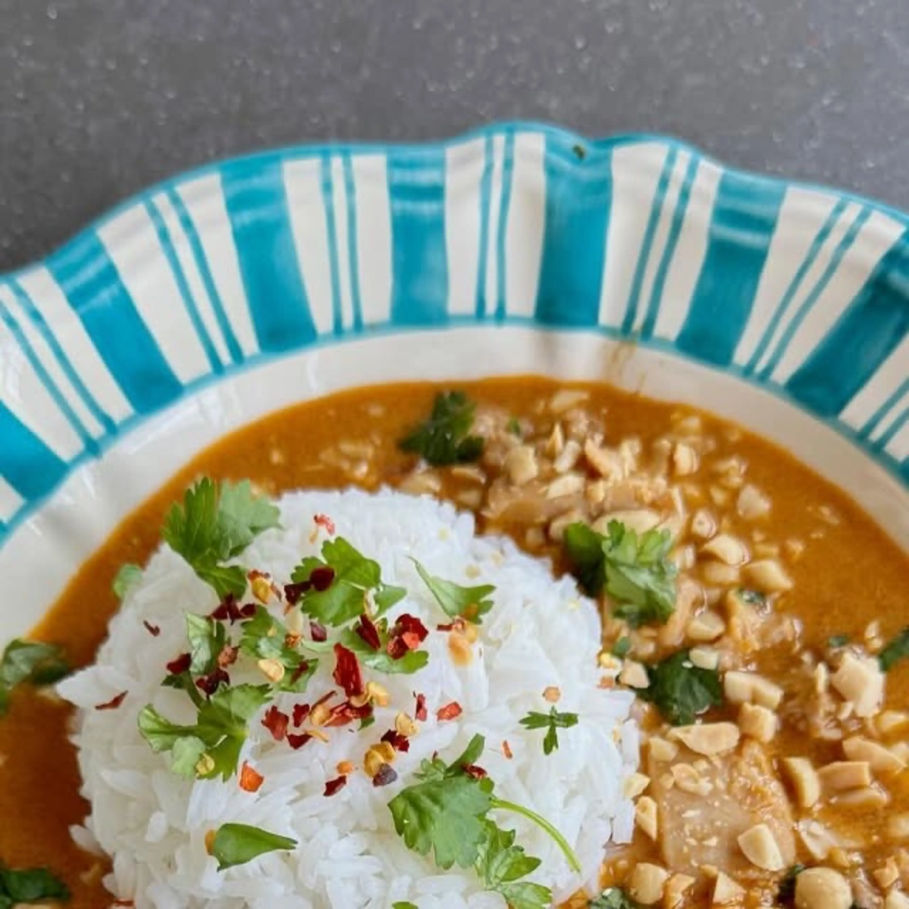 Panang Curry Met Kip