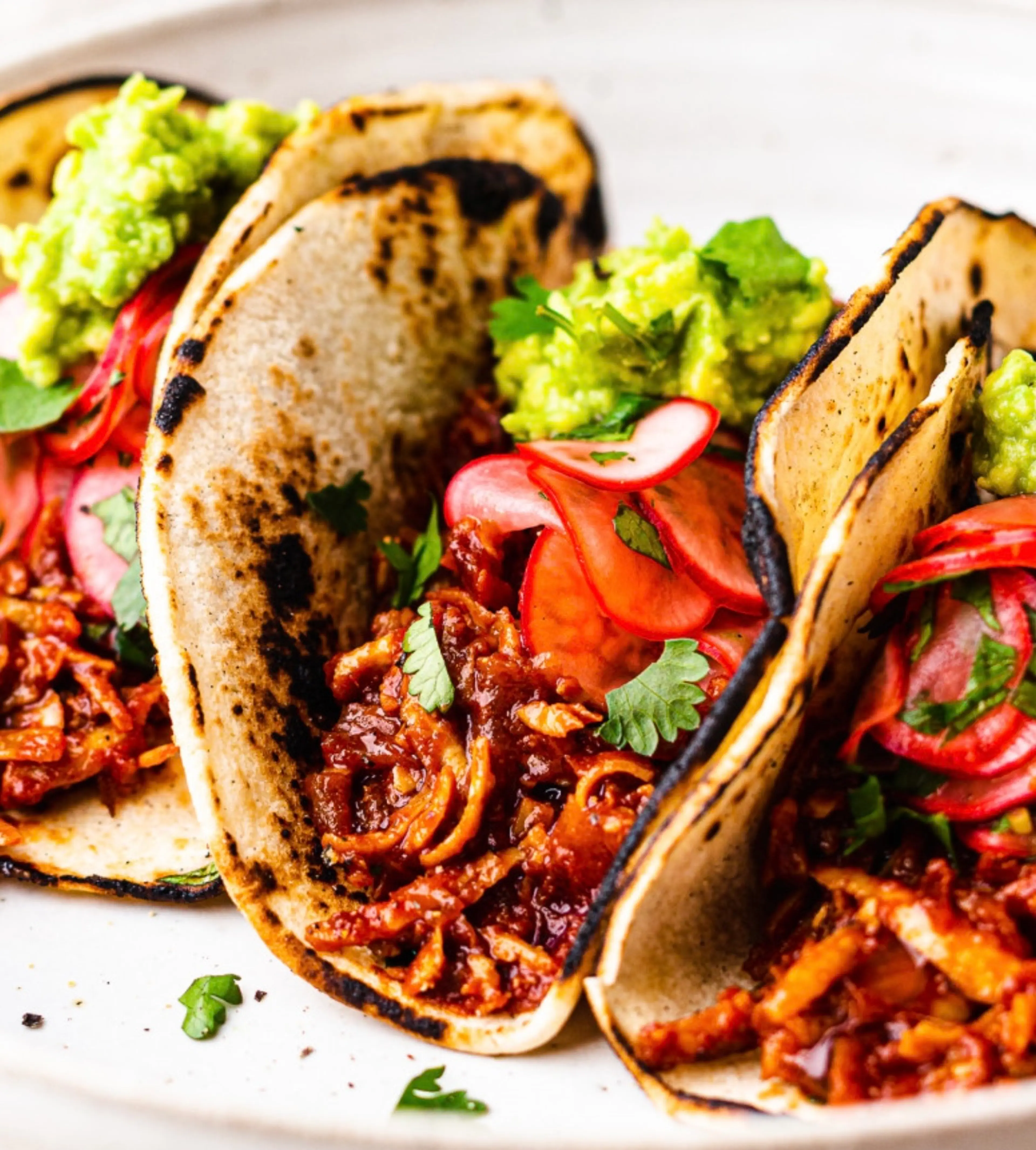 Chipotle shredded tofu