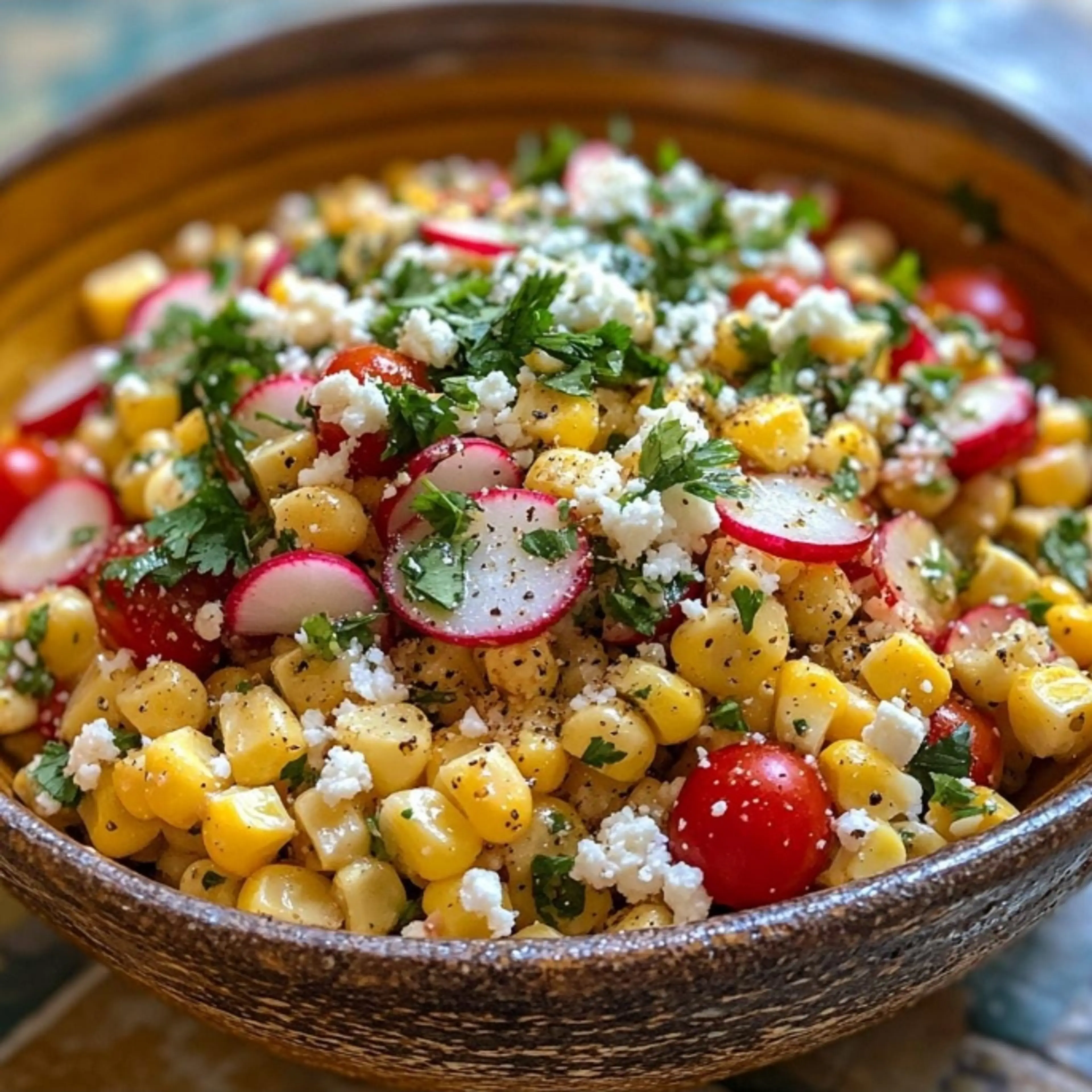 Sweet Greens Elote Bowl