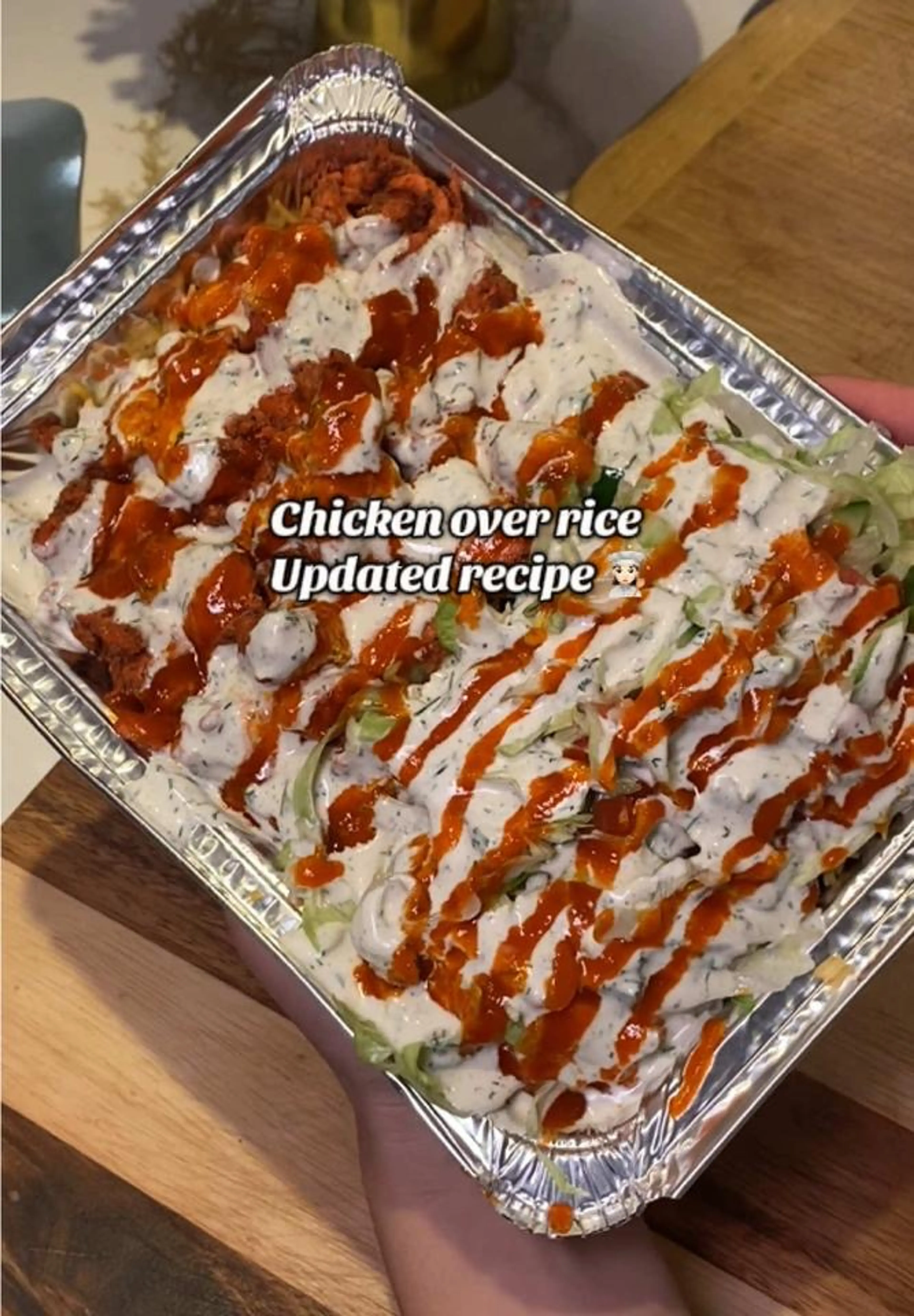 Todays Iftar: My Viral Chicken Over Rice