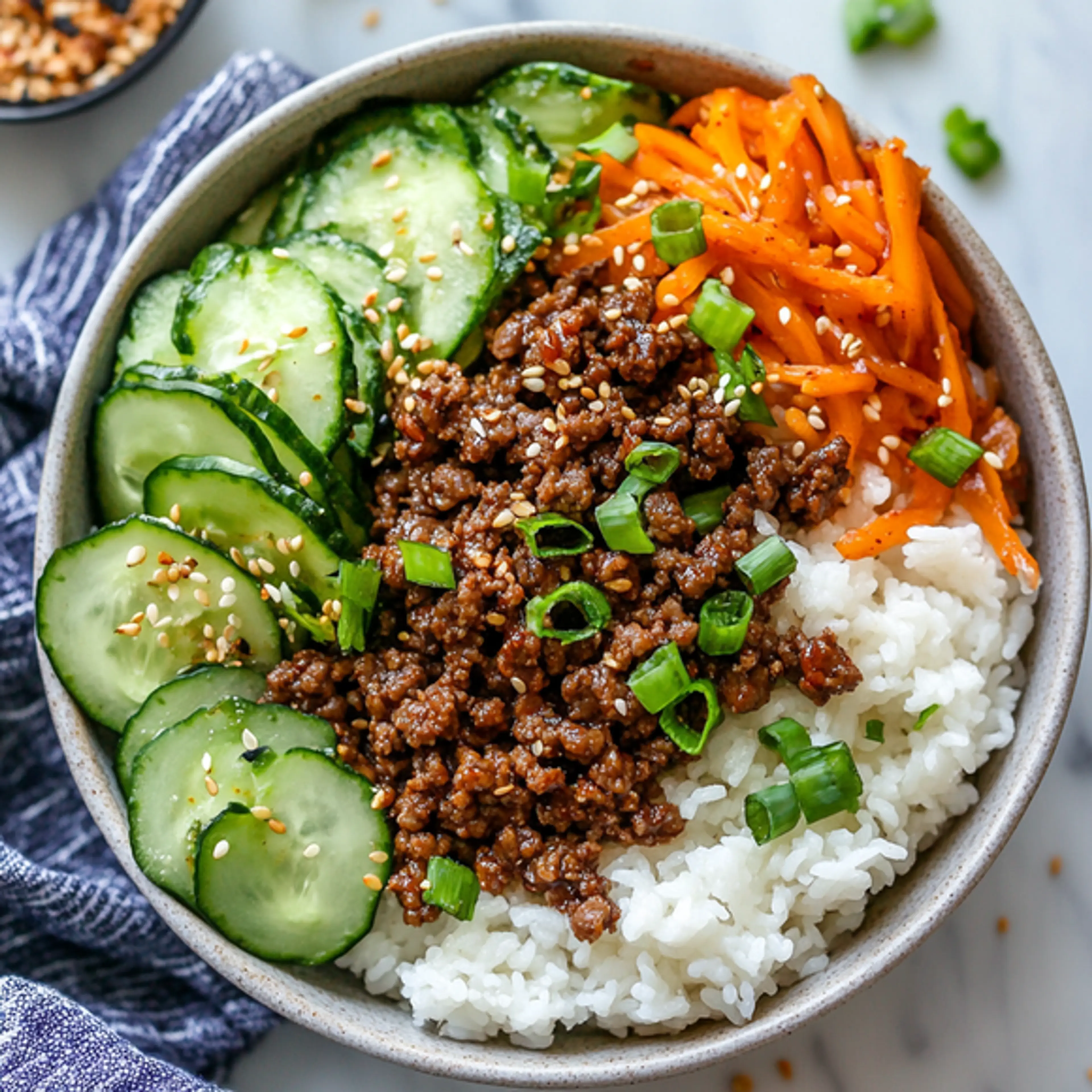 korean beef bowls